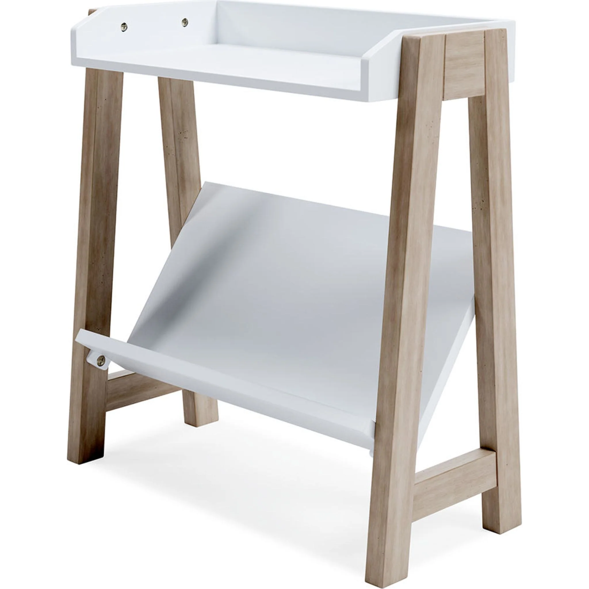 Blariden Bookcase - White/Tan - Image 3