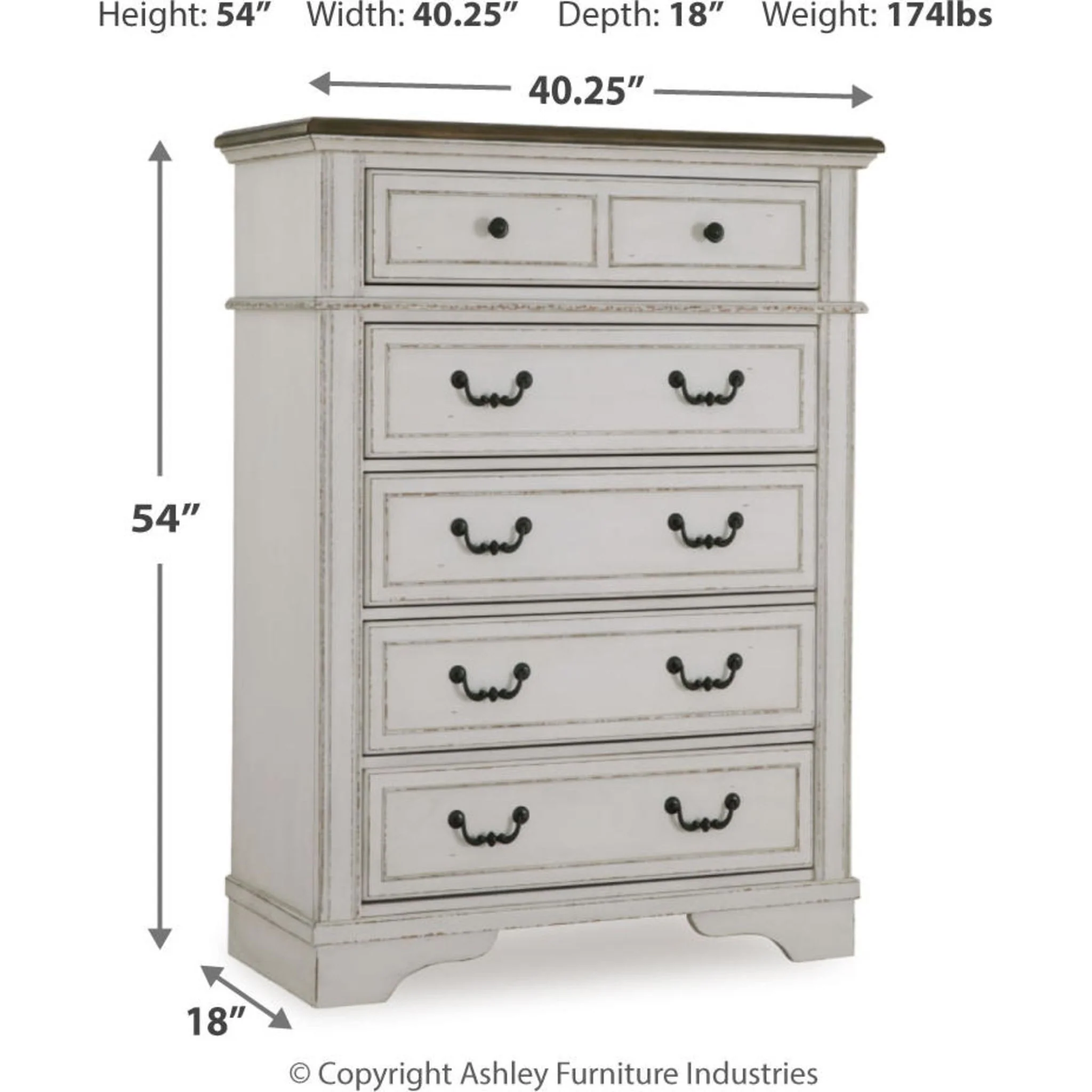Blendon Chest - Two-tone - Image 3