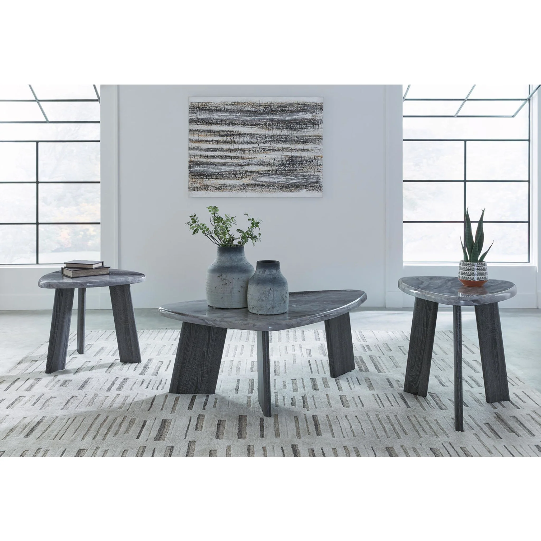 Bluebond 3 Pack Tables - Gray - Image 8