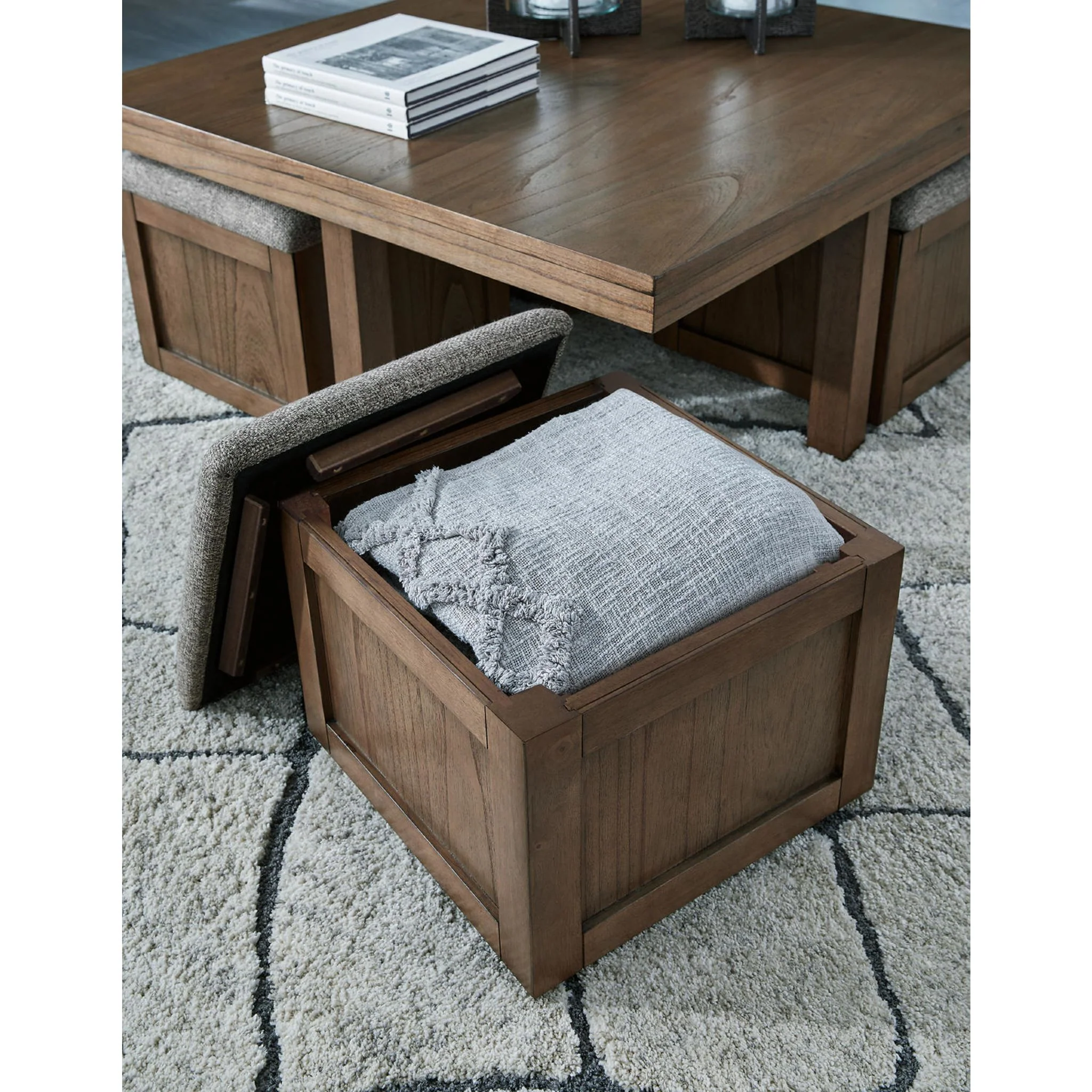 Boardernest Coffee Table - Brown - Image 7
