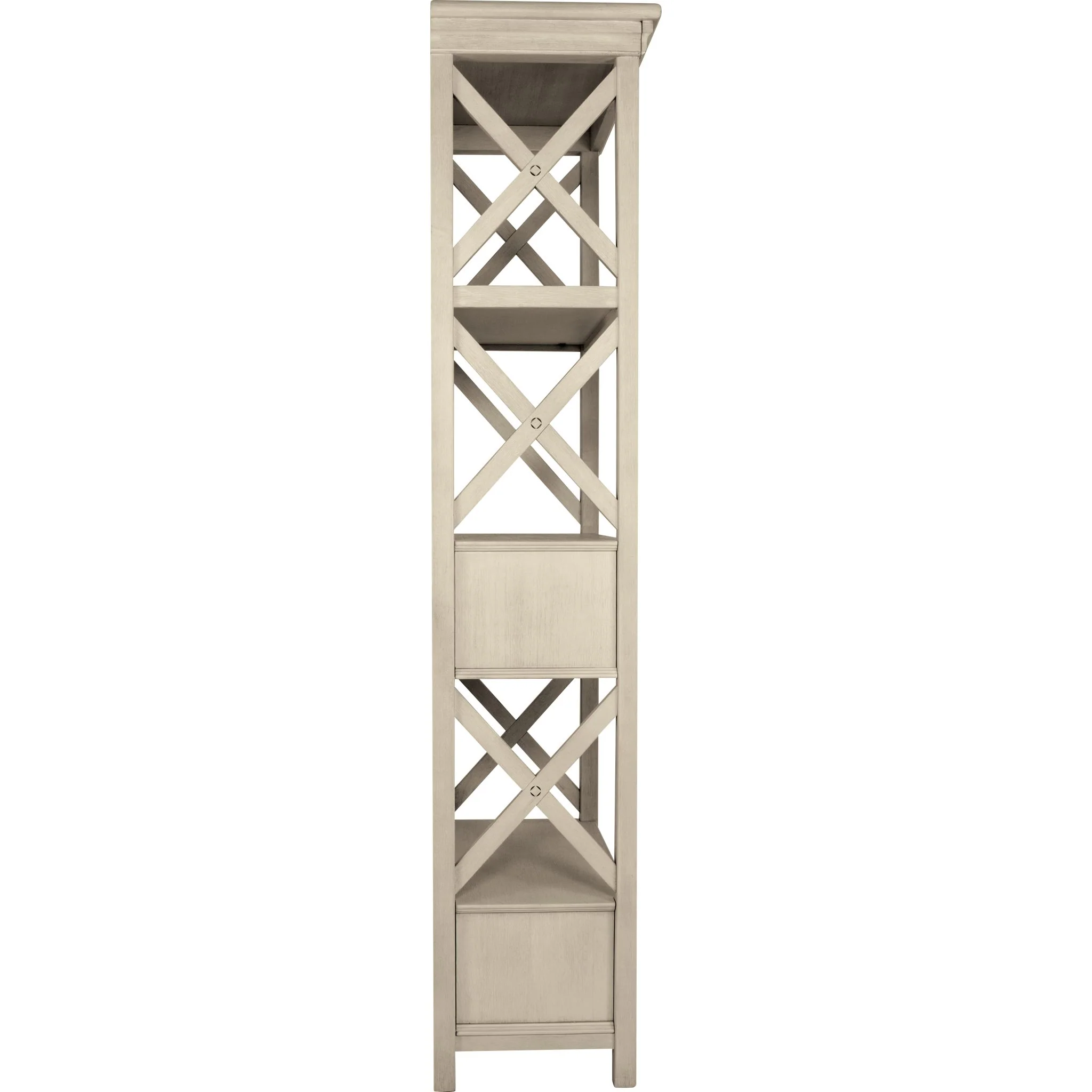 Bolanburg Display Cabinet - Antique White - (D647-76) - Image 10