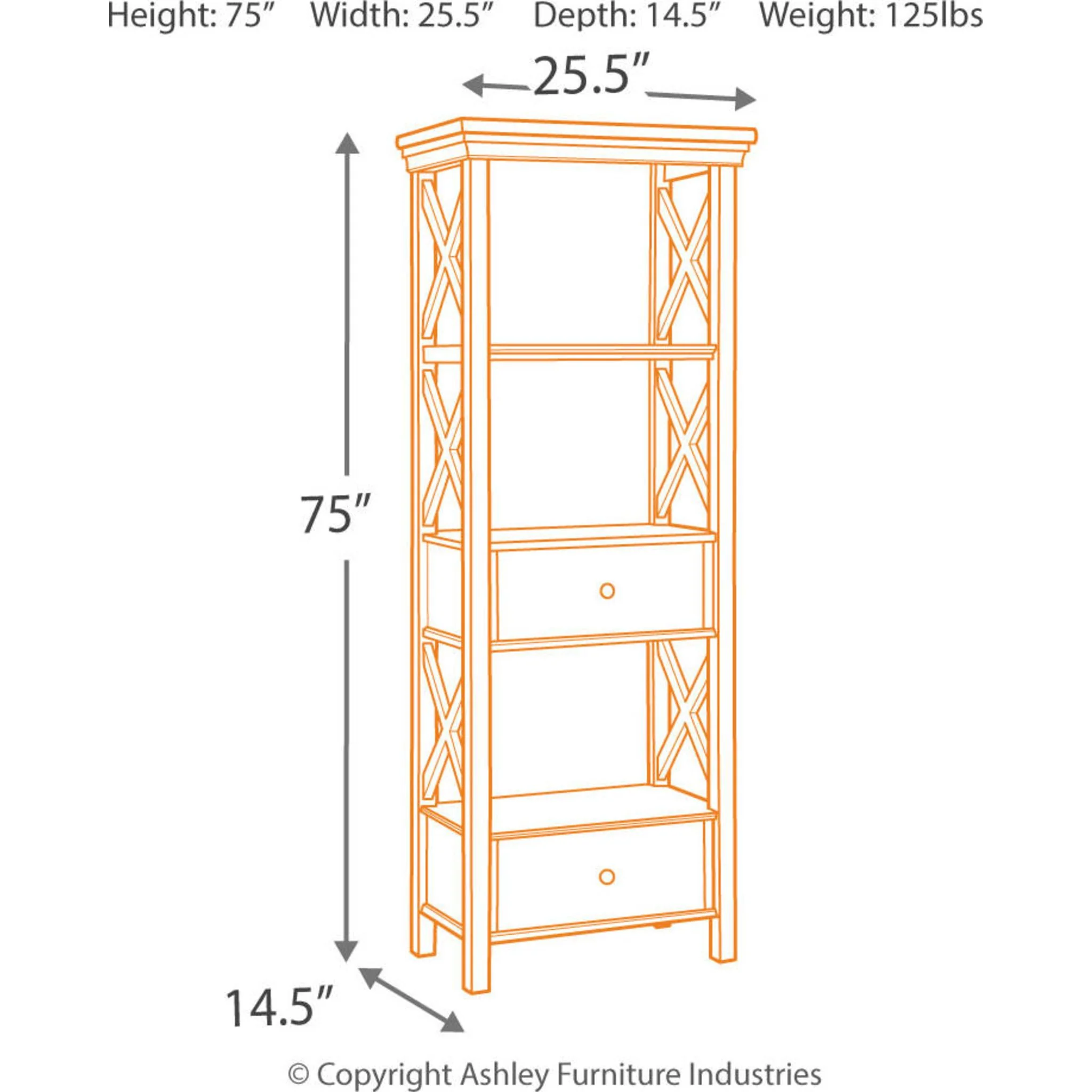 Bolanburg Display Cabinet - Antique White - (D647-76) - Image 17
