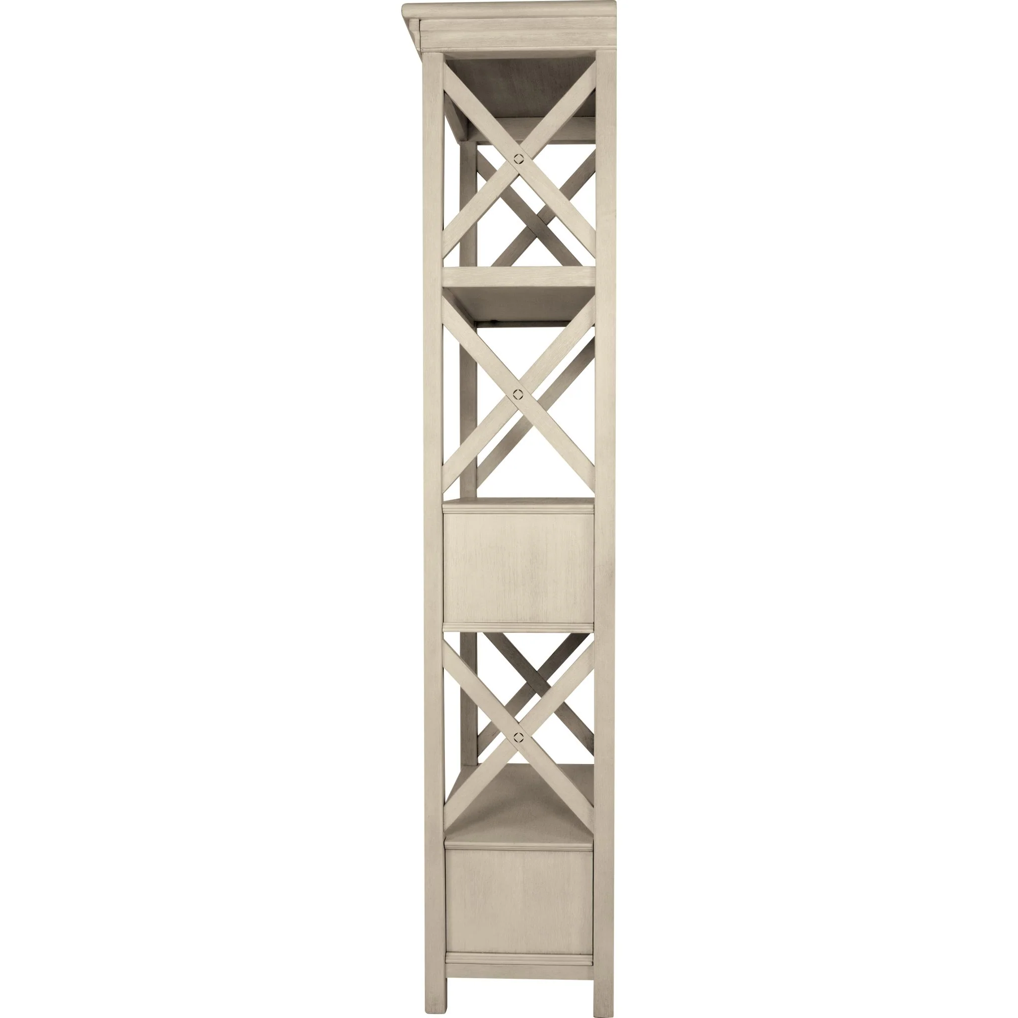 Bolanburg Display Cabinet - Antique White - (D647-76) - Image 9