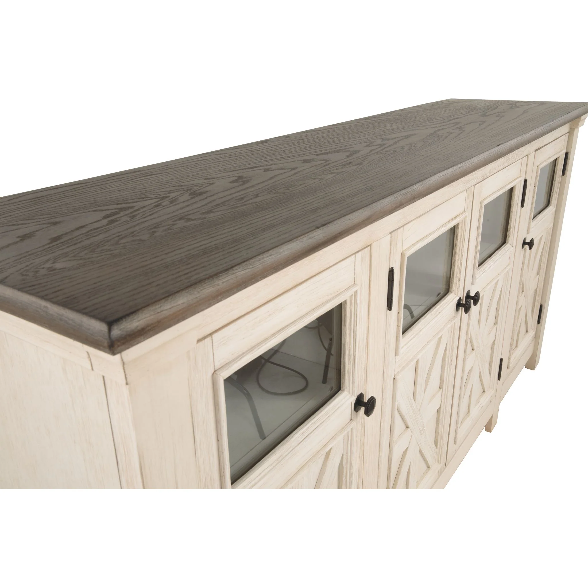 Bolanburg TV Stand - White/Weathered Gray - Image 4