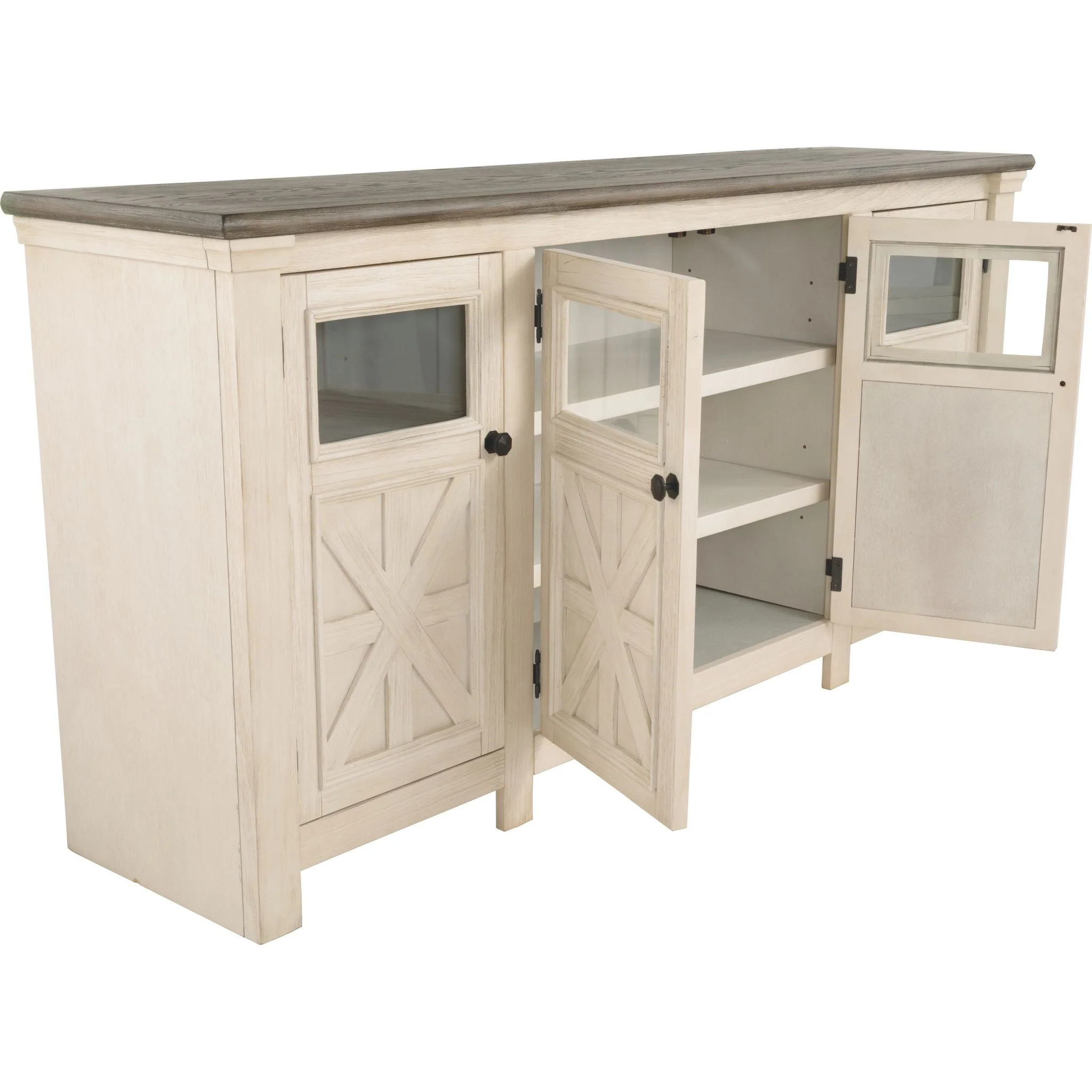 Bolanburg TV Stand - White/Weathered Gray - Image 5