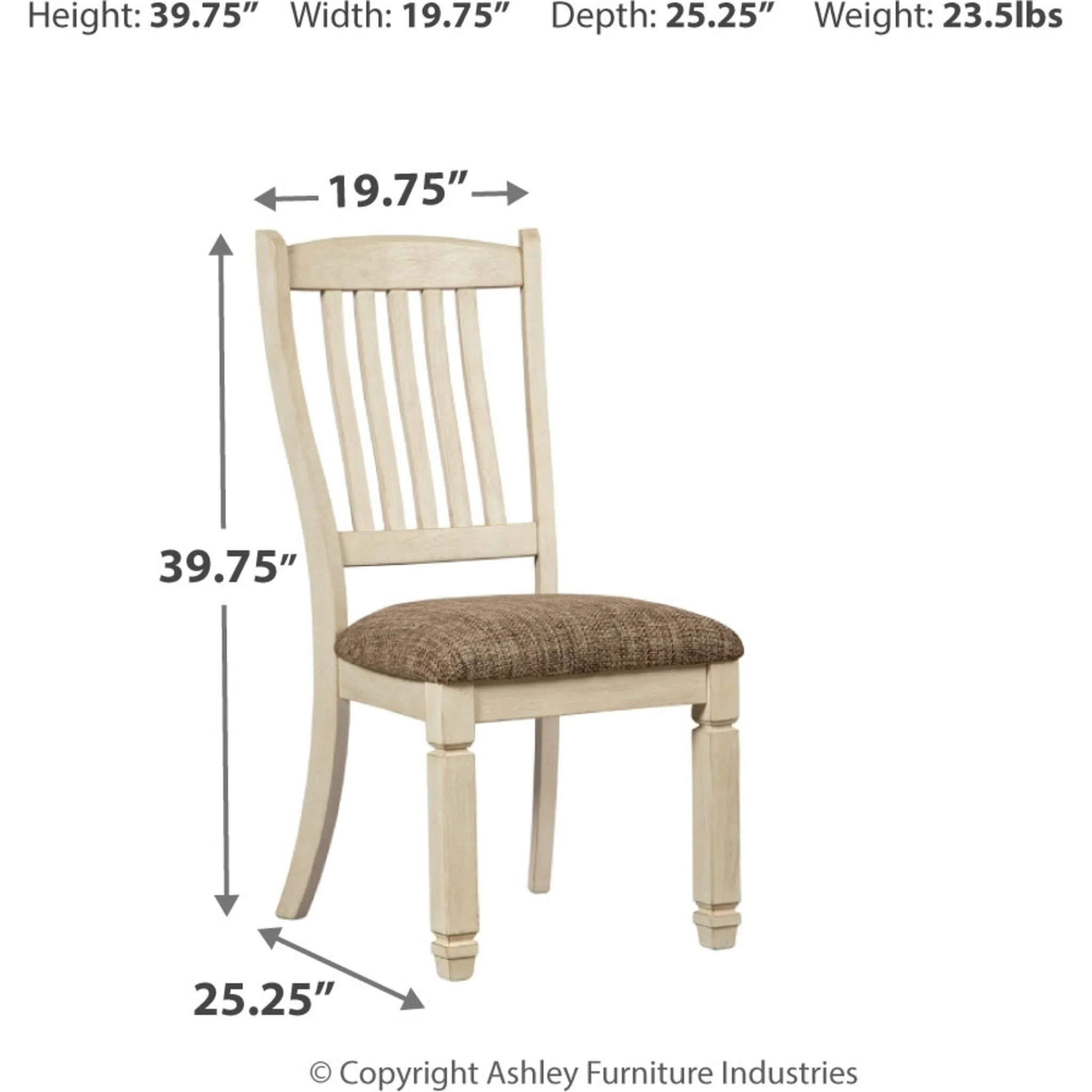 Bolanburg Side Chair - Two-tone - (D647-01) - Image 5
