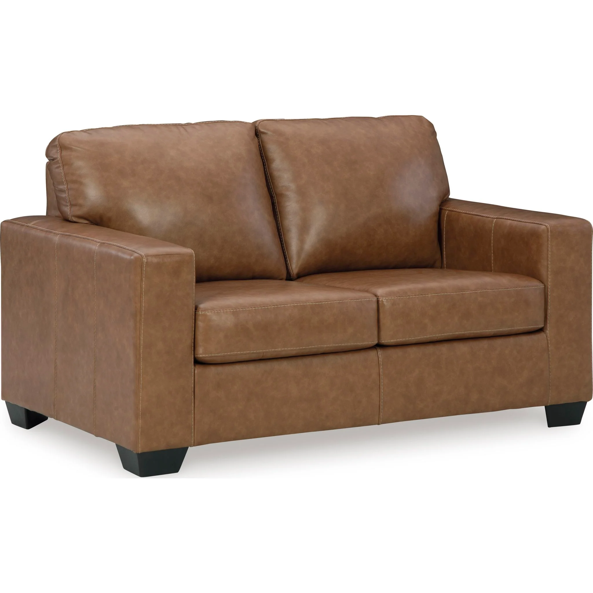 Bolsena Loveseat - Caramel - Image 4