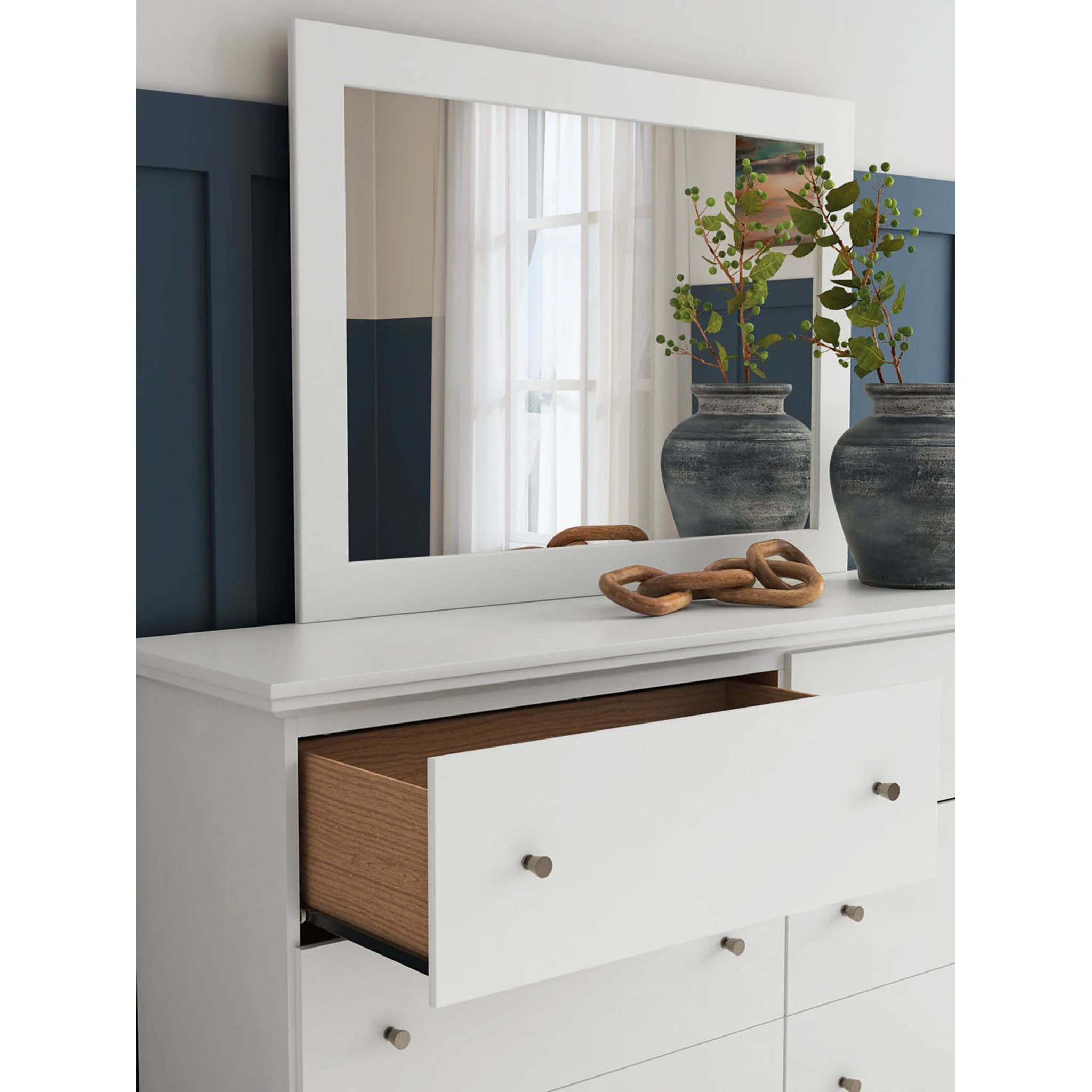 Bostwick Shoals 6 Piece Panel Bedroom - White - Image 15