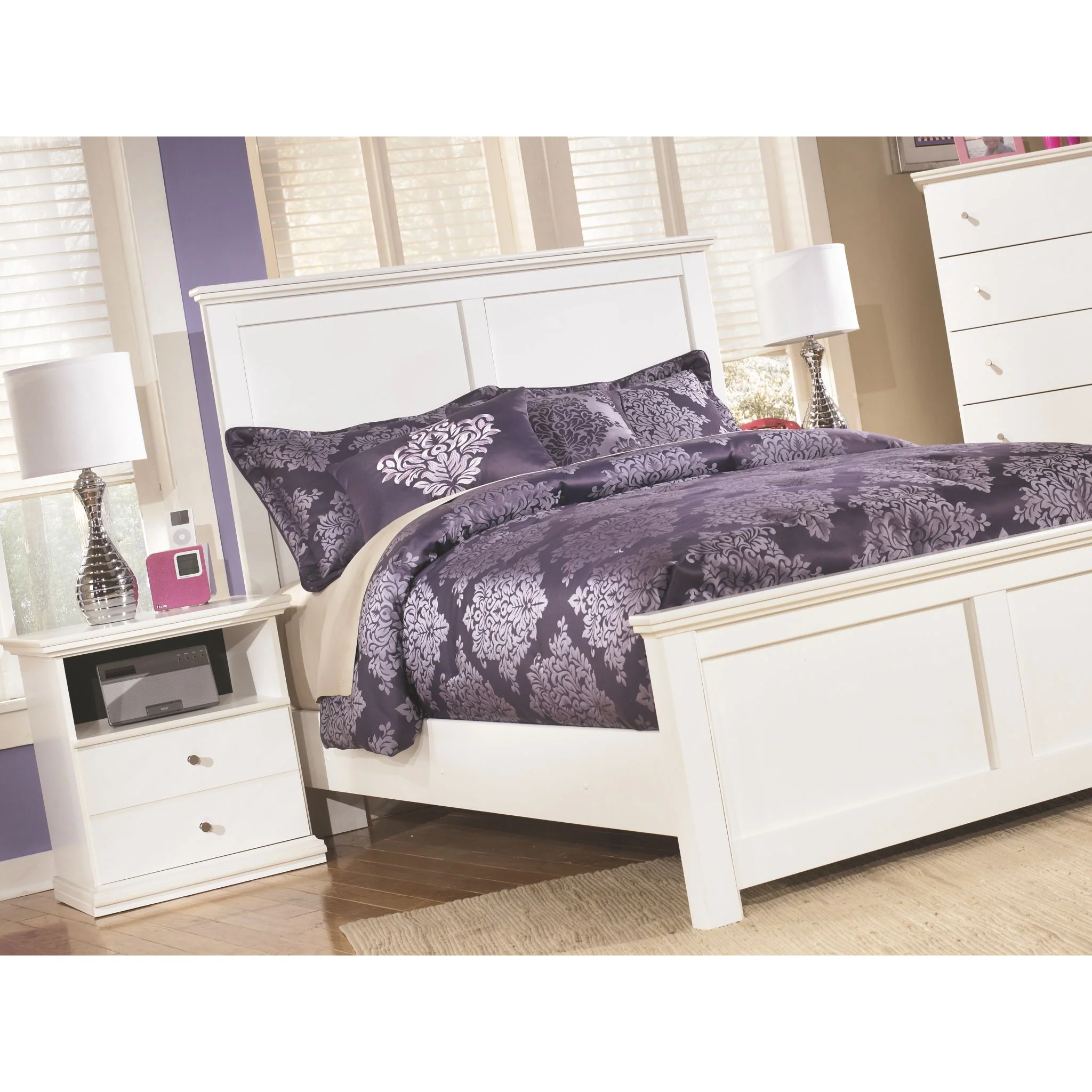 Bostwick Shoals One Drawer Nightstand - White - Image 5