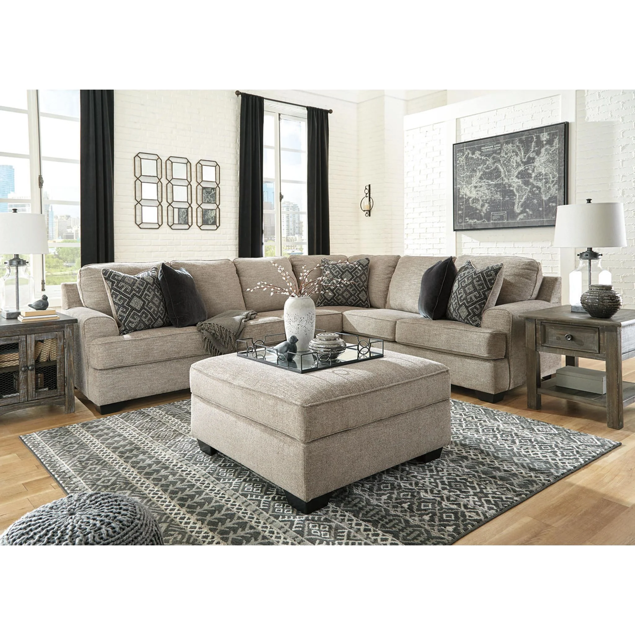 Bovarian 3 Piece Sectional - Image 11