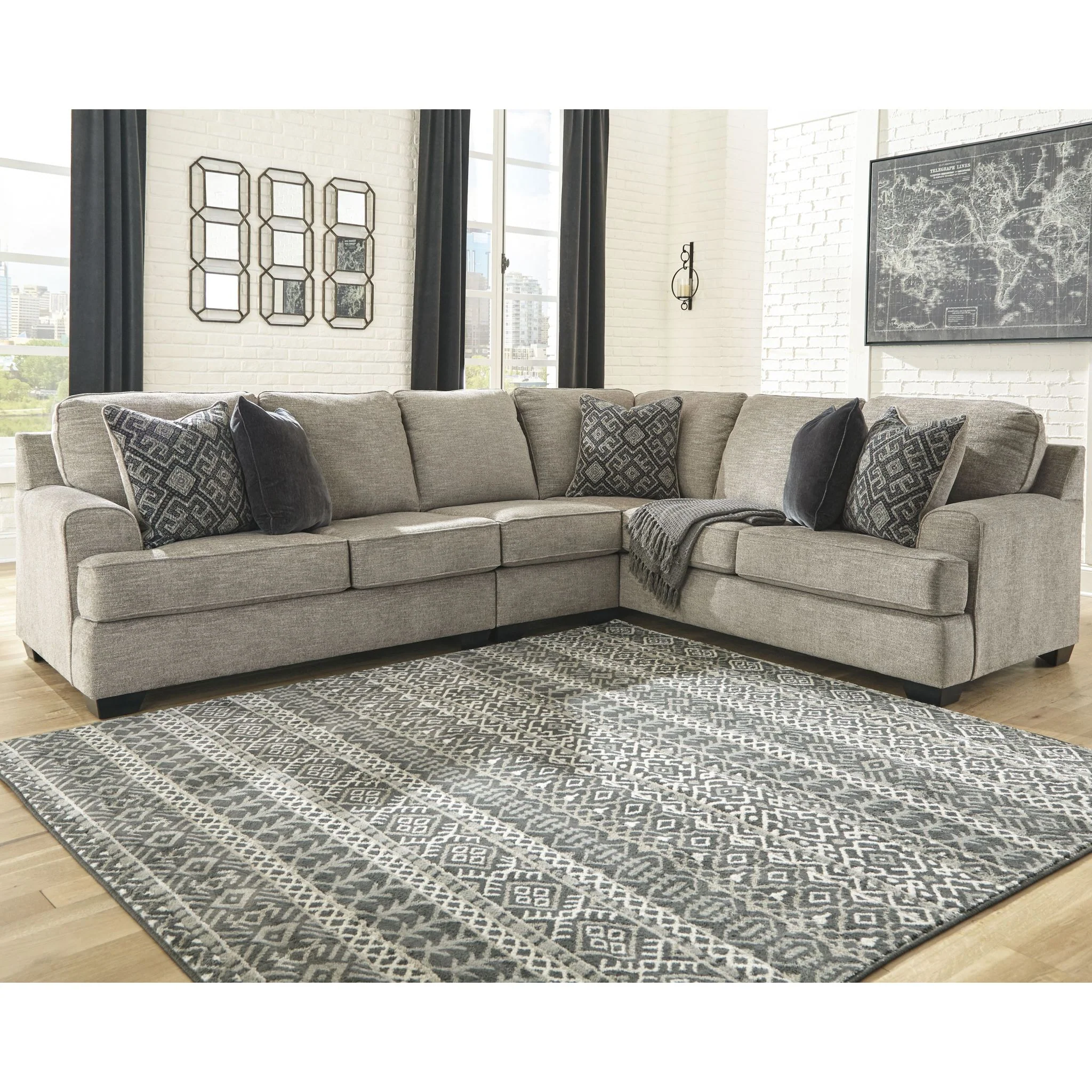Bovarian 3 Piece Sectional - Image 2