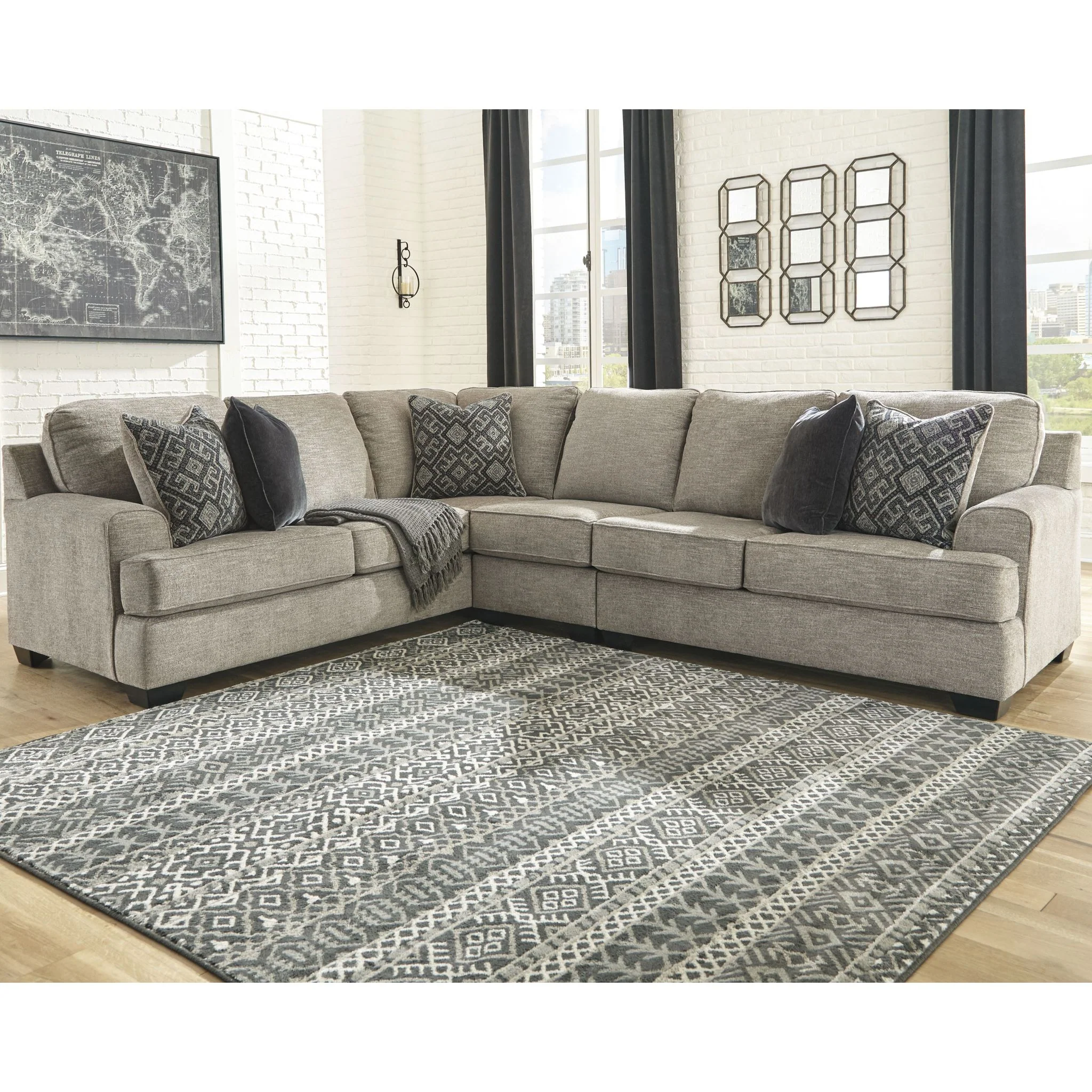 Bovarian 3 Piece Sectional - Image 23