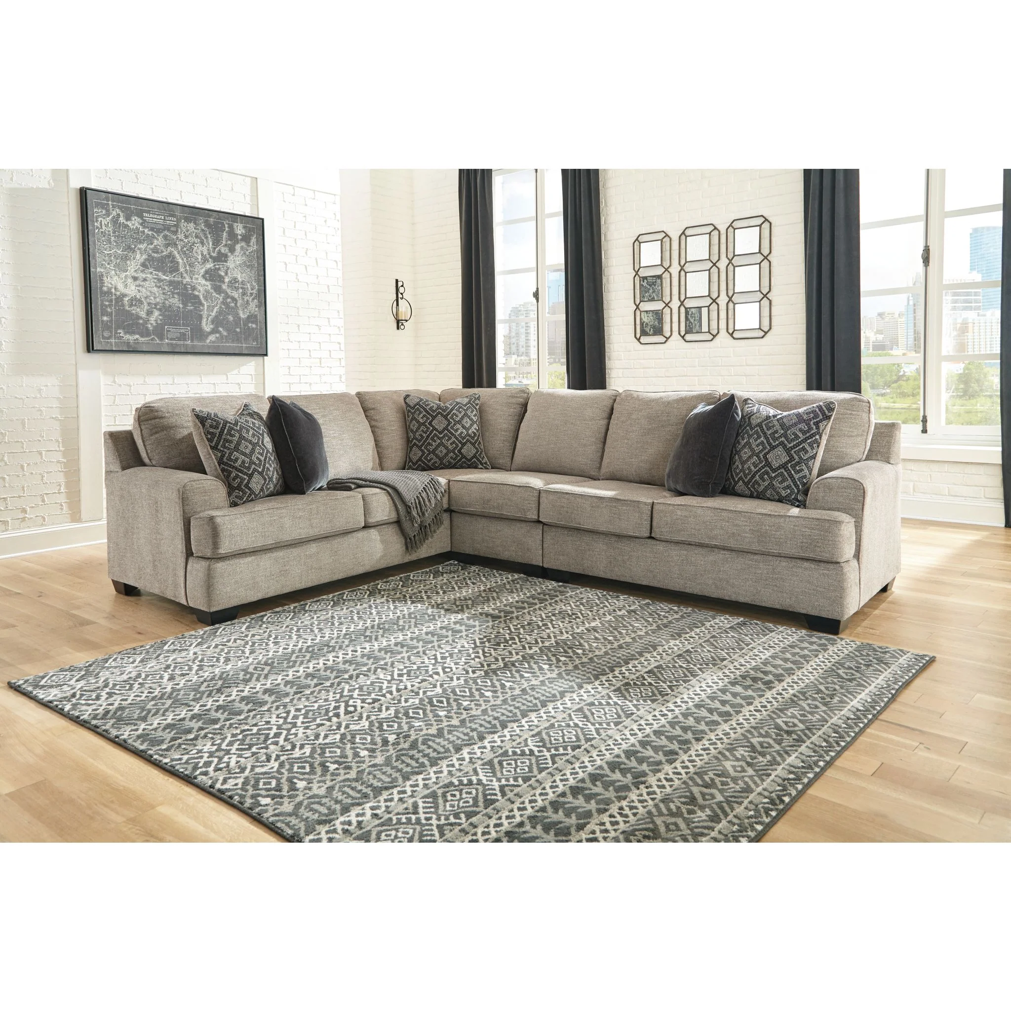 Bovarian 3 Piece Sectional - Image 53