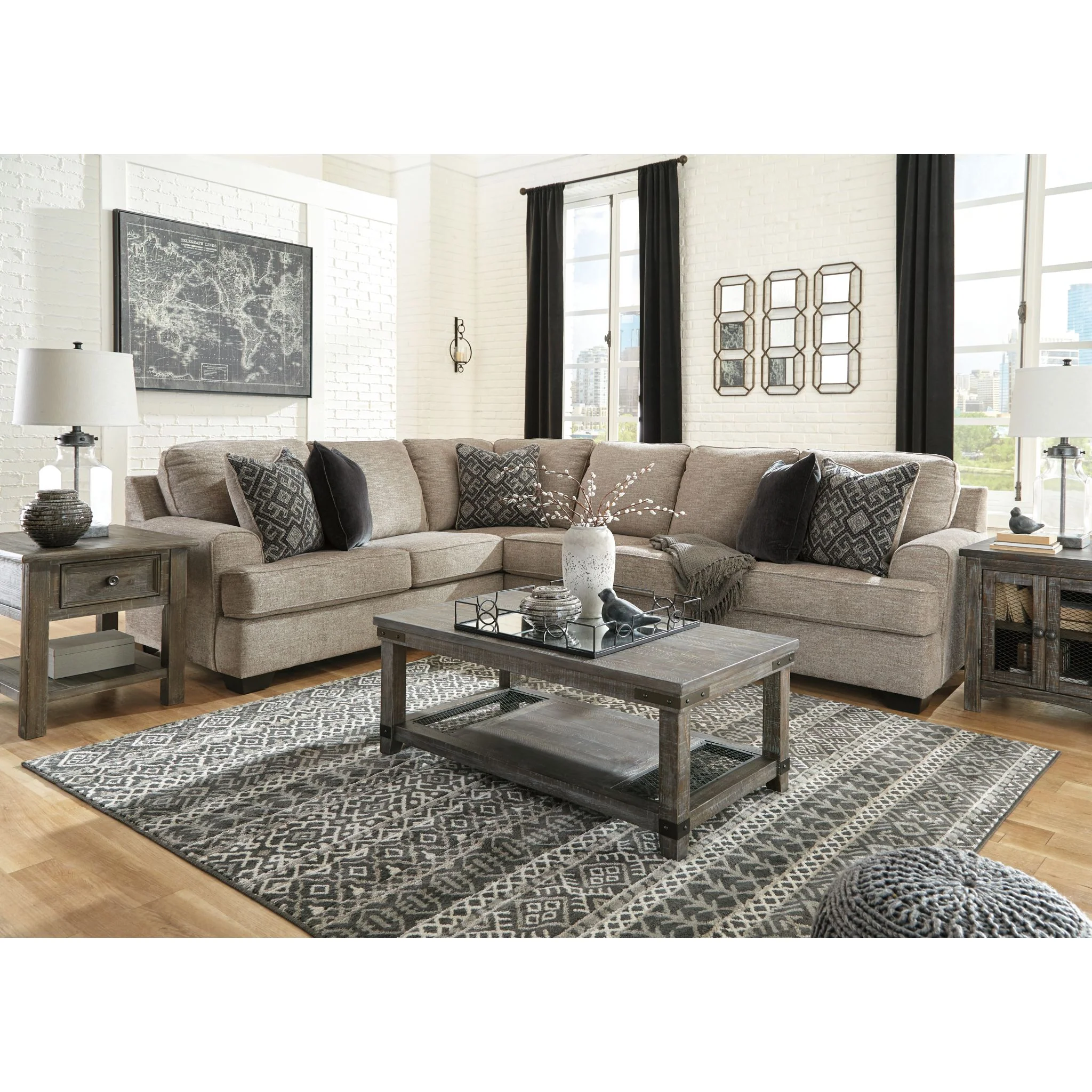 Bovarian 3 Piece Sectional - Image 55