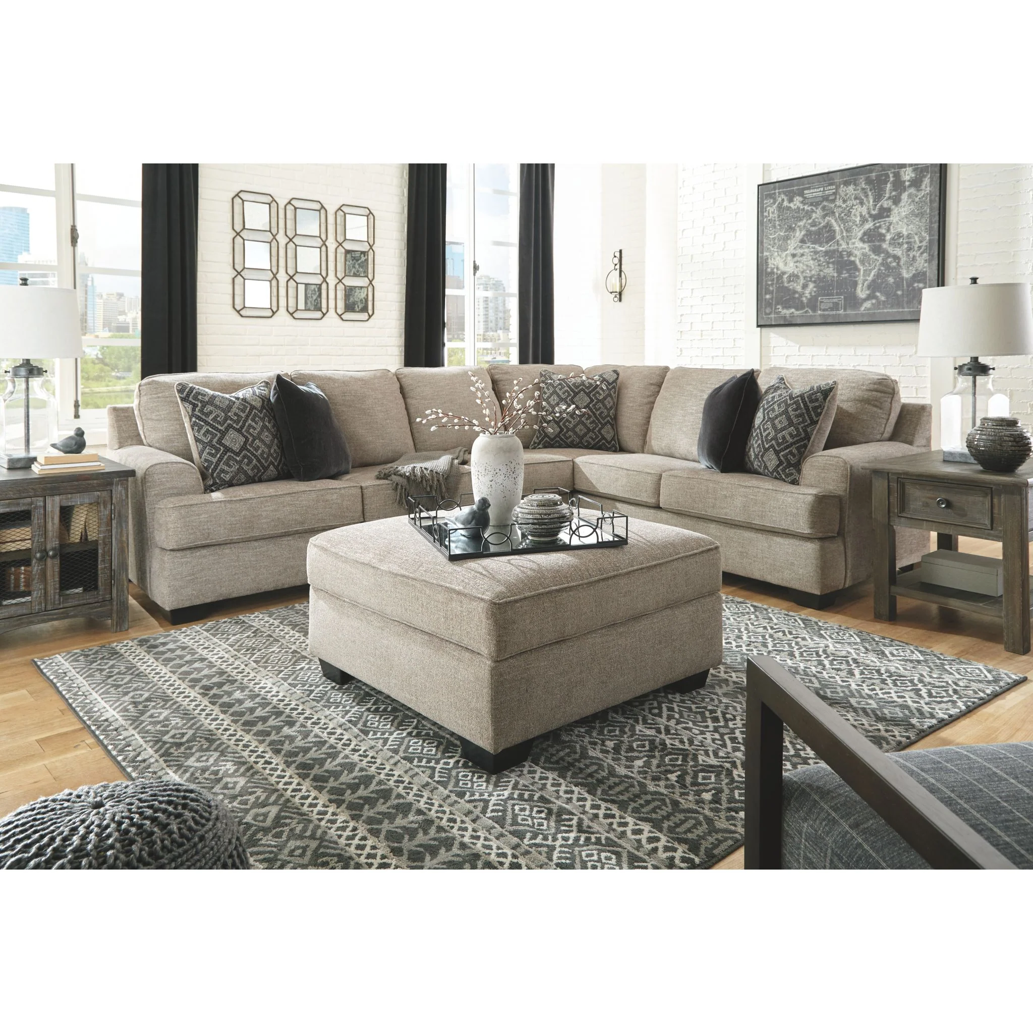 Bovarian 3 Piece Sectional - Image 7