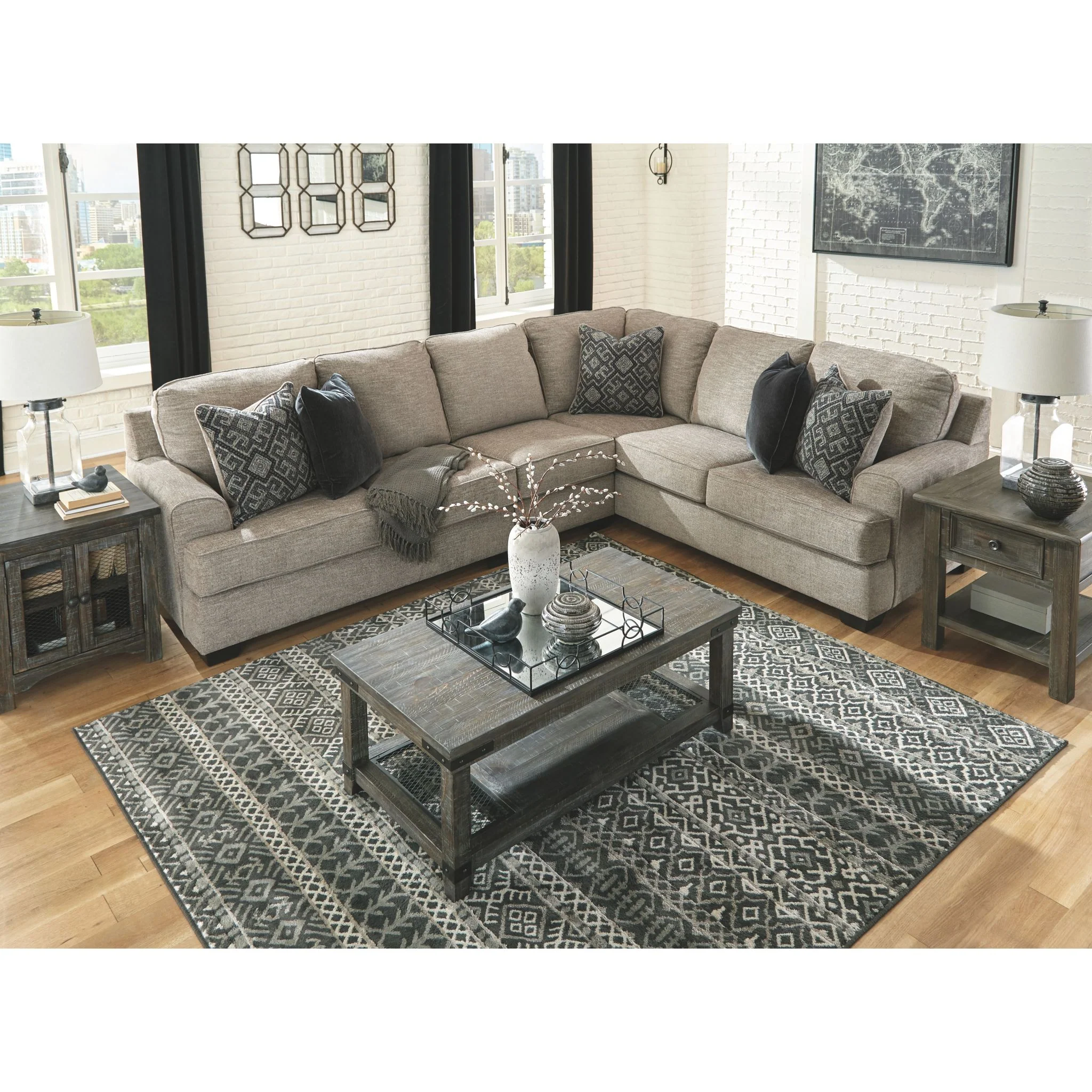 Bovarian 3 Piece Sectional - Image 8