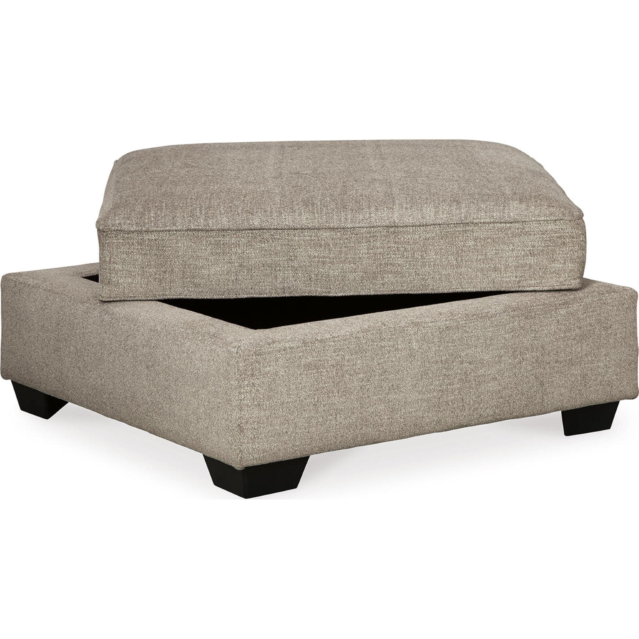 Bovarian Storage Ottoman - Stone - Image 6