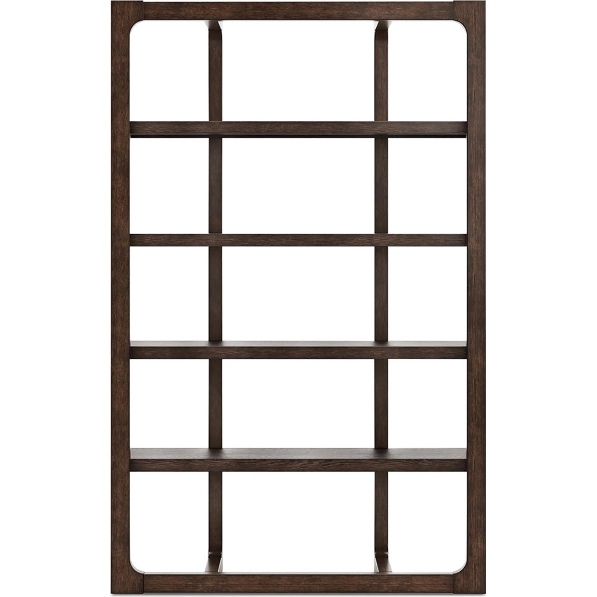 Breckington Bookcase - Dark Brown - Image 10