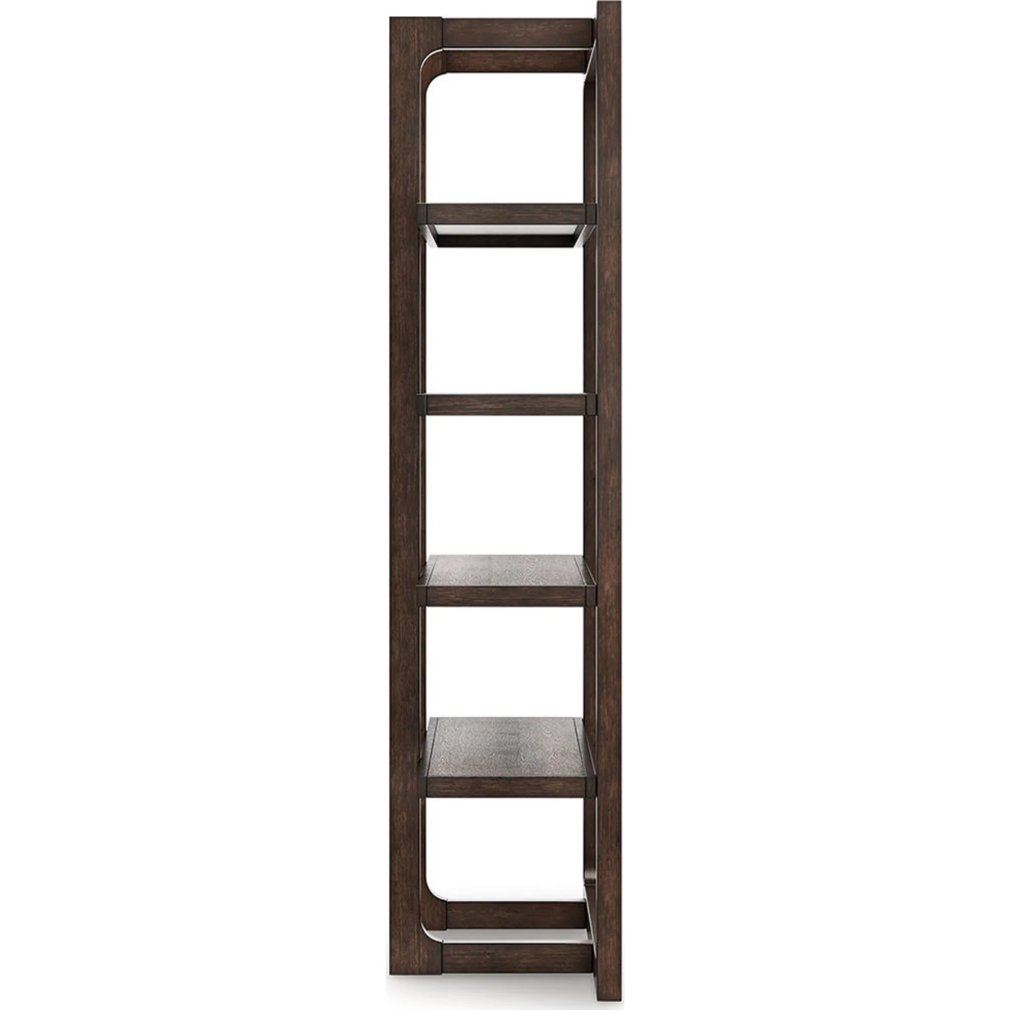 Breckington Bookcase - Dark Brown - Image 12