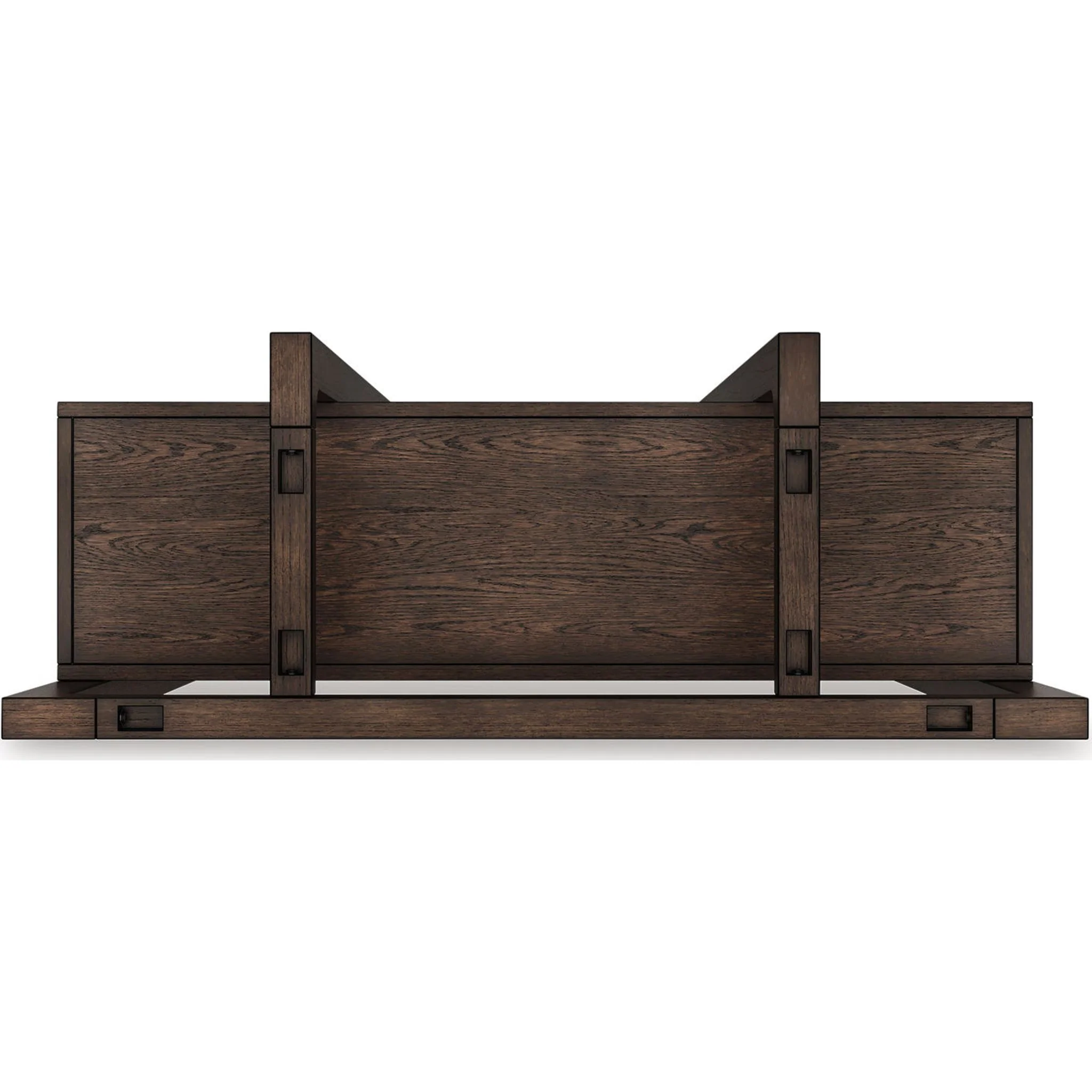 Breckington Bookcase - Dark Brown - Image 13