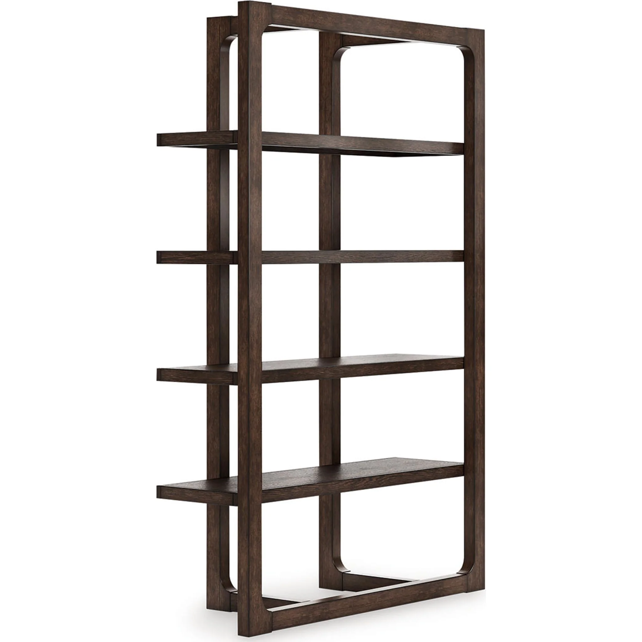 Breckington Bookcase - Dark Brown - Image 6