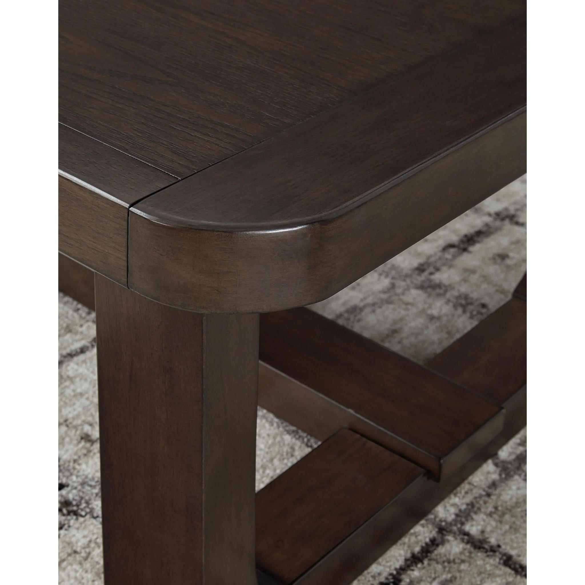 Breckington Coffee Table - Dark Brown - Image 6