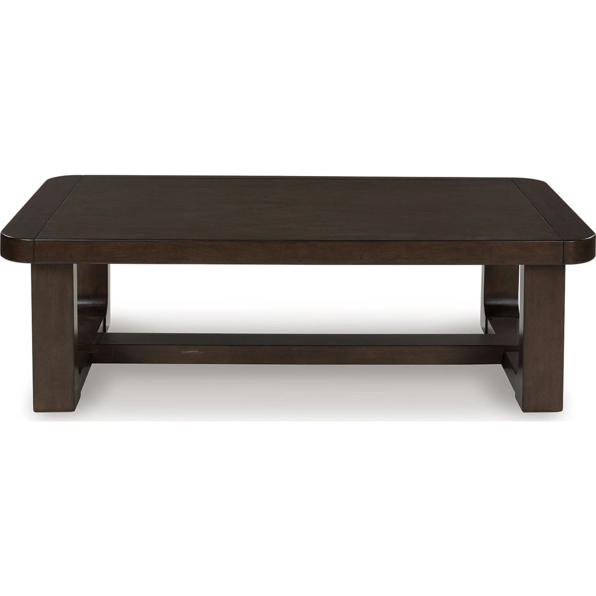 Breckington Coffee Table - Dark Brown - Image 7
