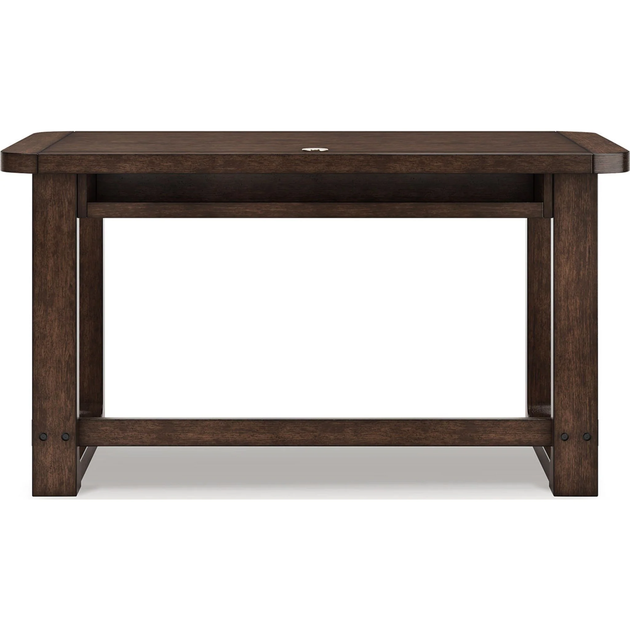 Breckington Desk - Dark Brown - Image 3