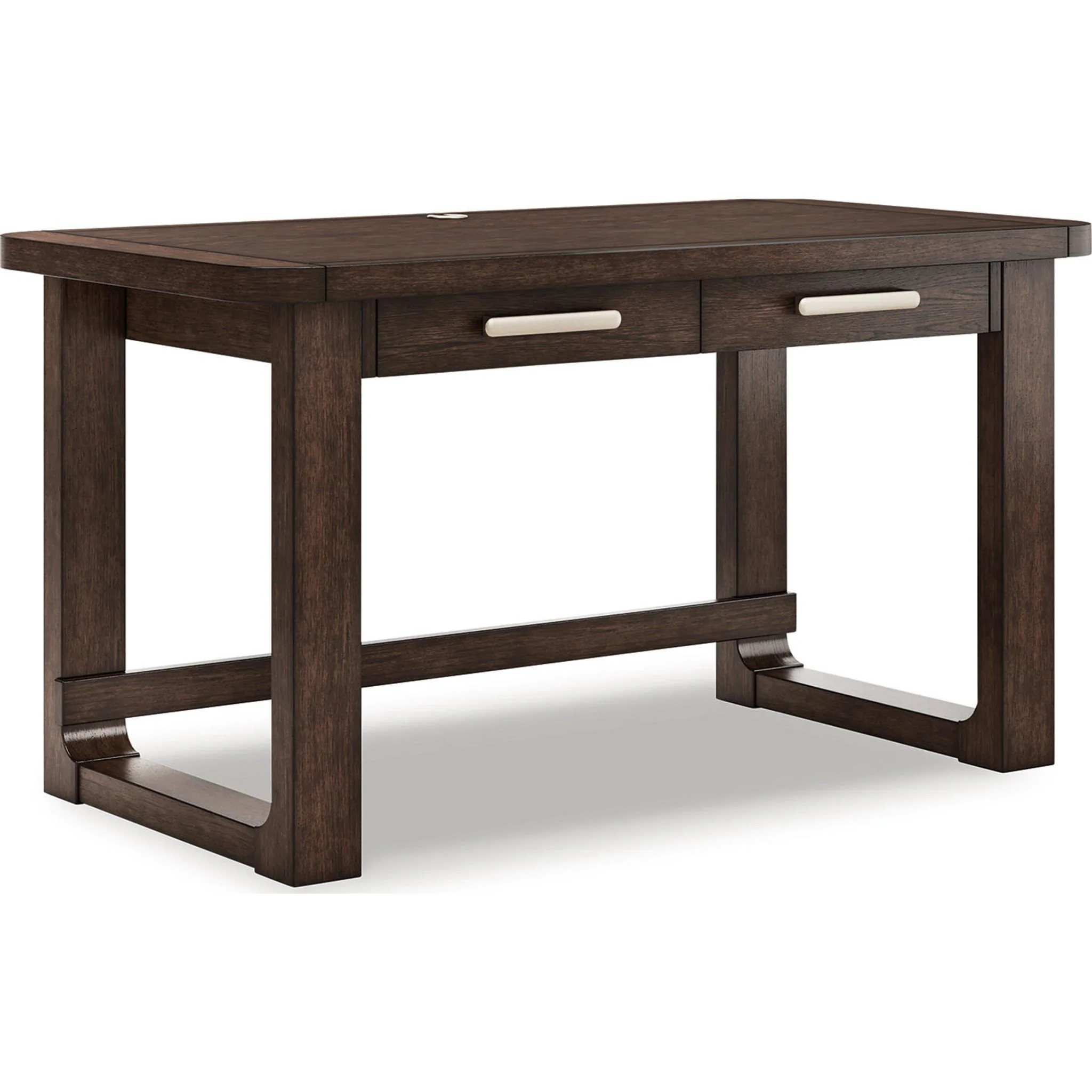 Breckington Desk - Dark Brown - Image 6
