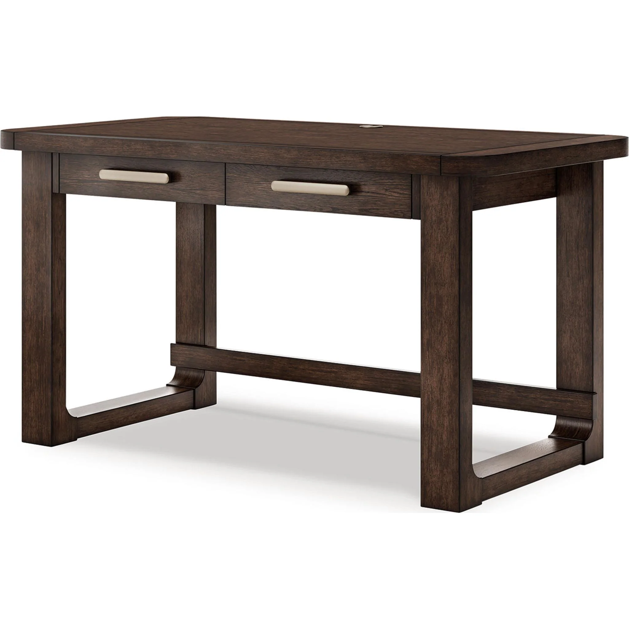Breckington Desk - Dark Brown - Image 7