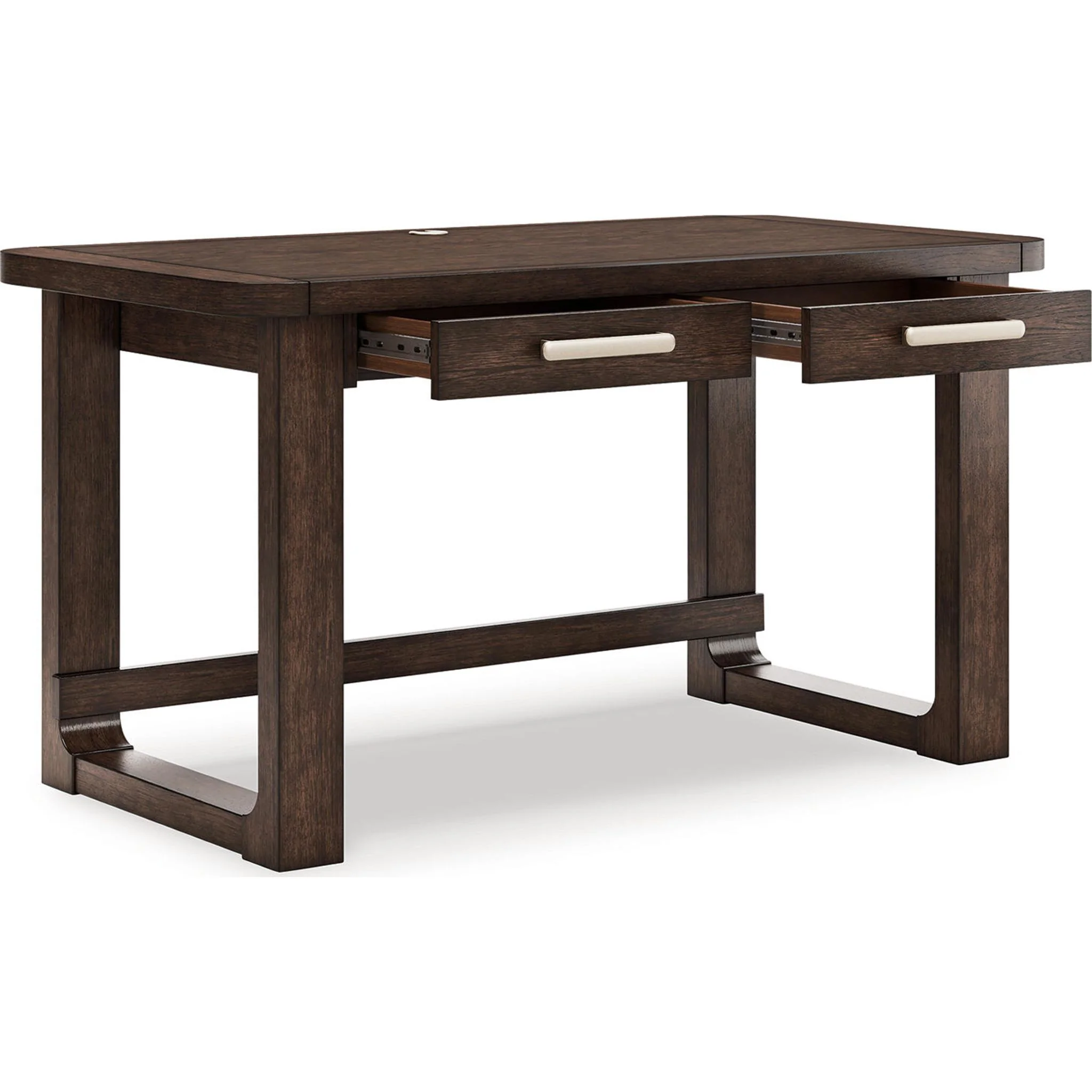 Breckington Desk - Dark Brown - Image 8