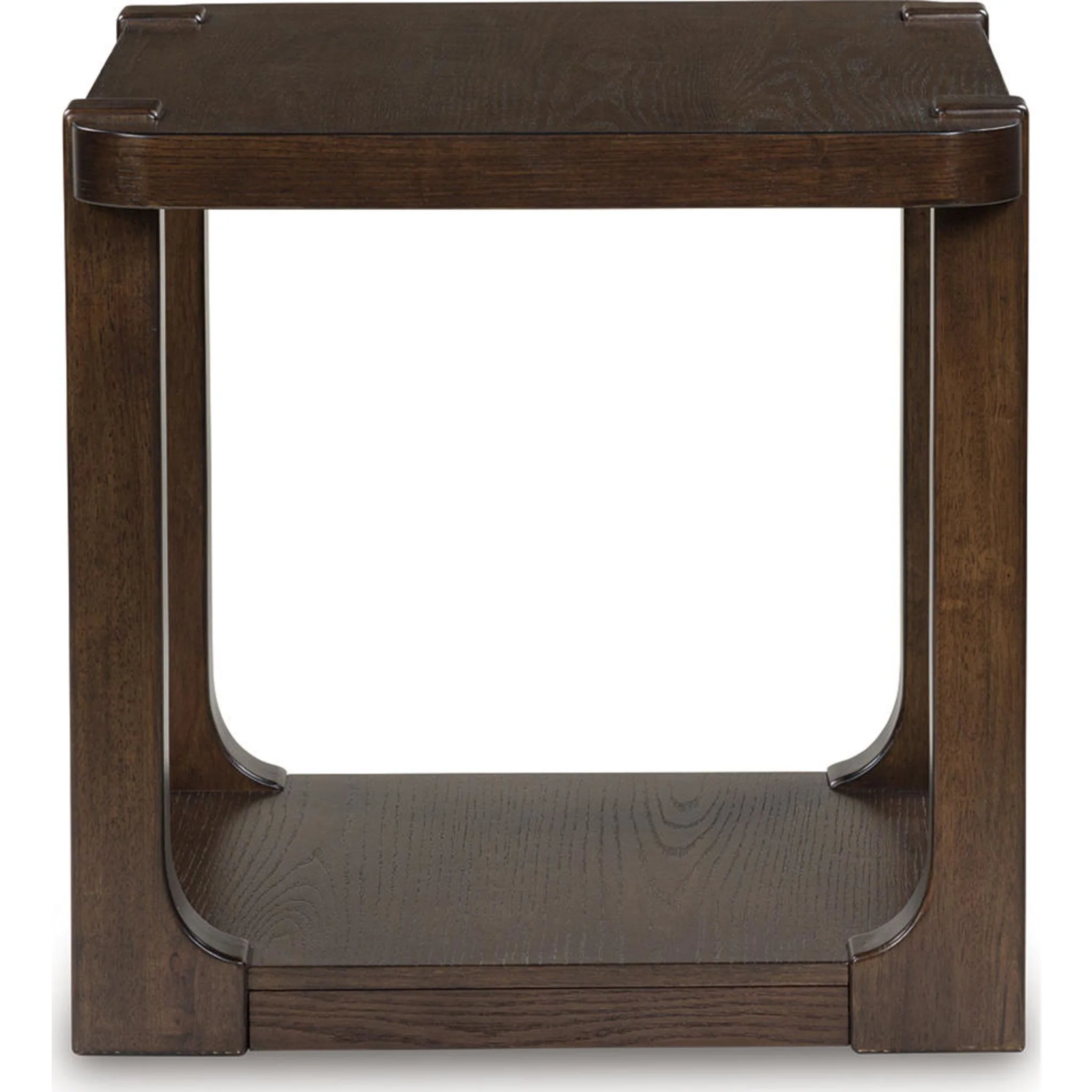 Breckington End Table - Dark Brown - Image 8