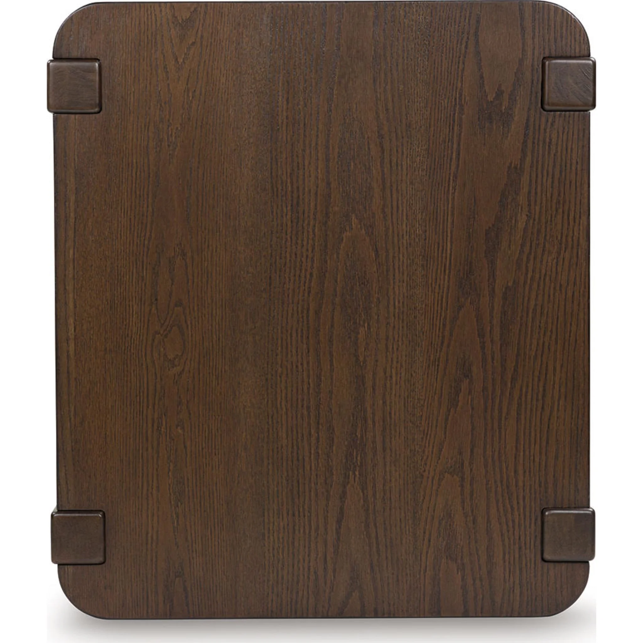 Breckington End Table - Dark Brown - Image 9