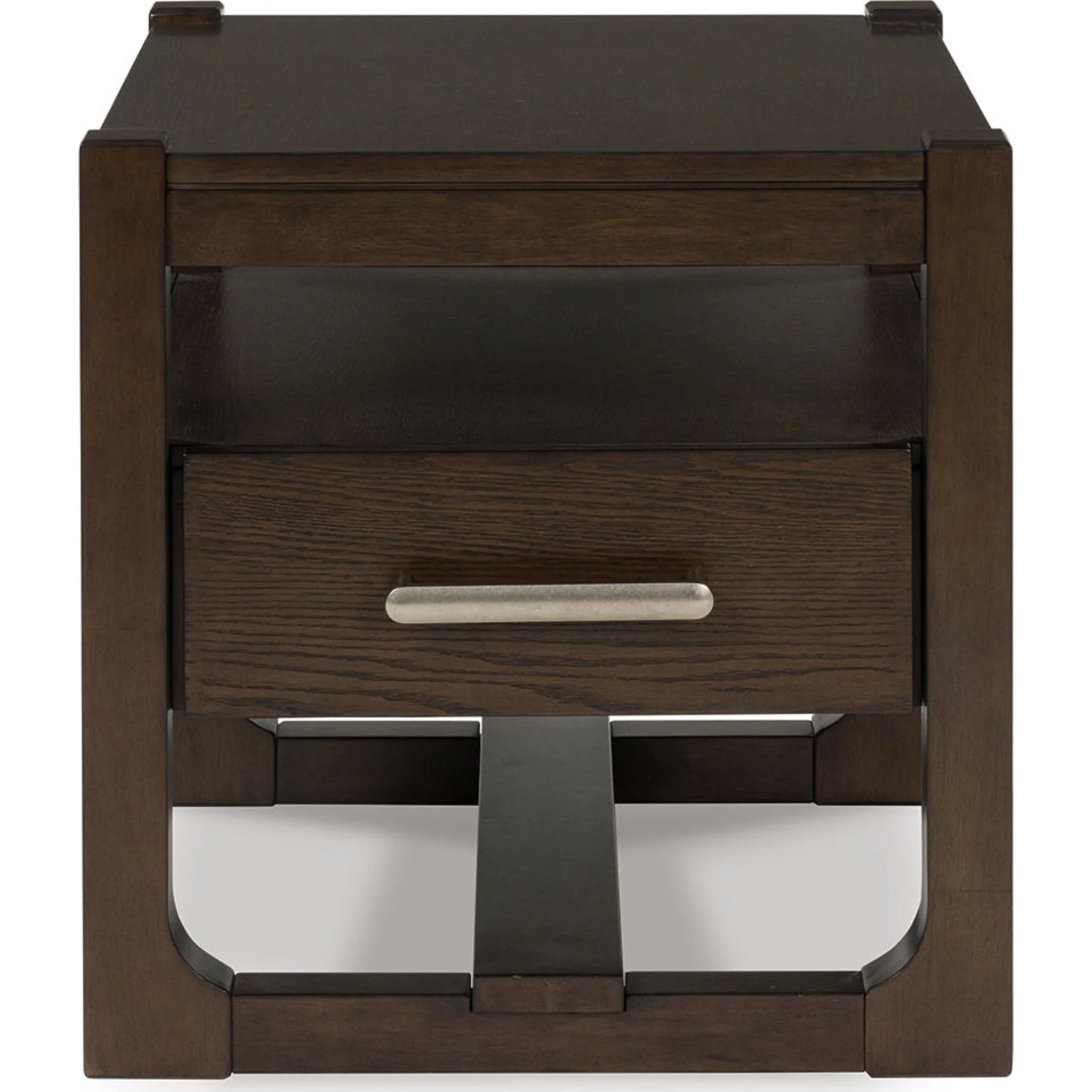 Breckington End Table - Dark Brown - Image 10