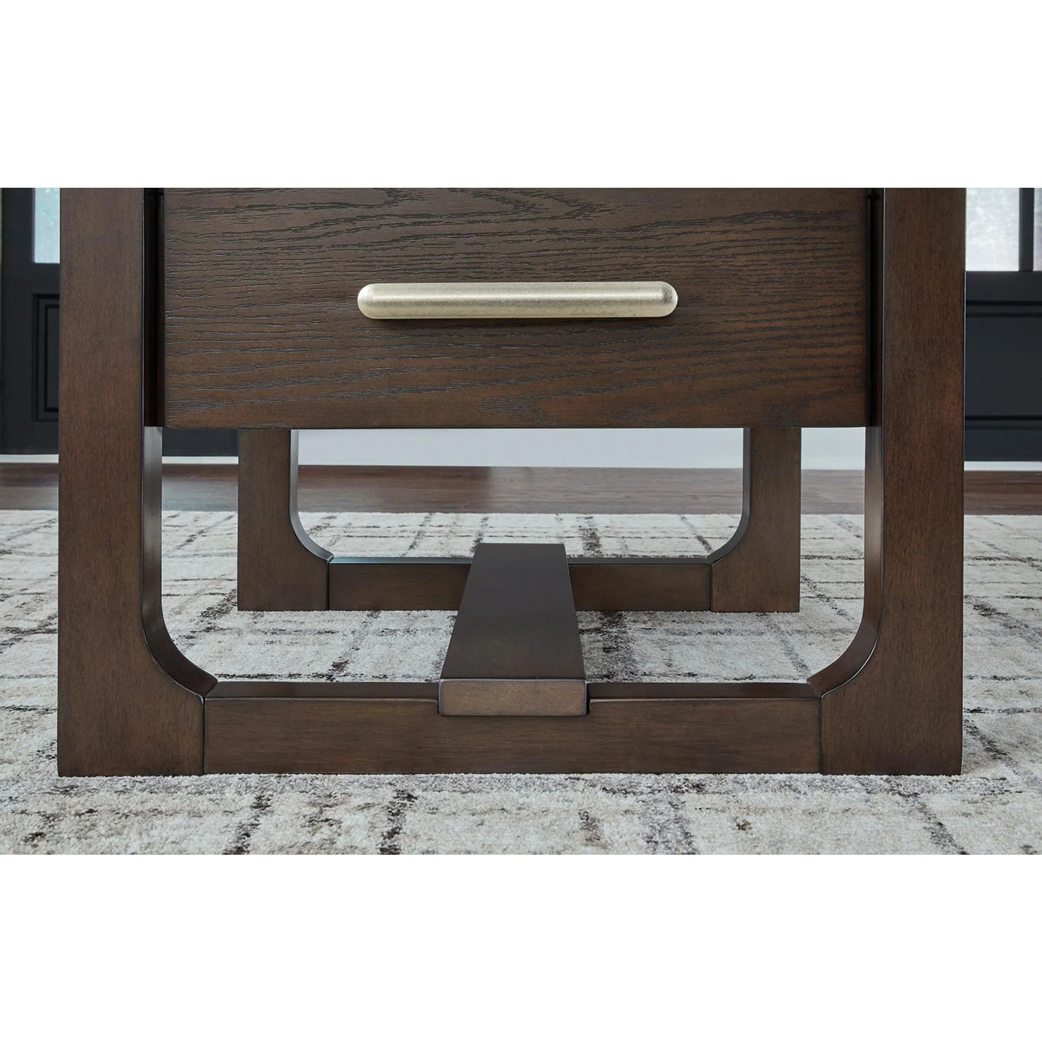 Breckington End Table - Dark Brown - Image 8