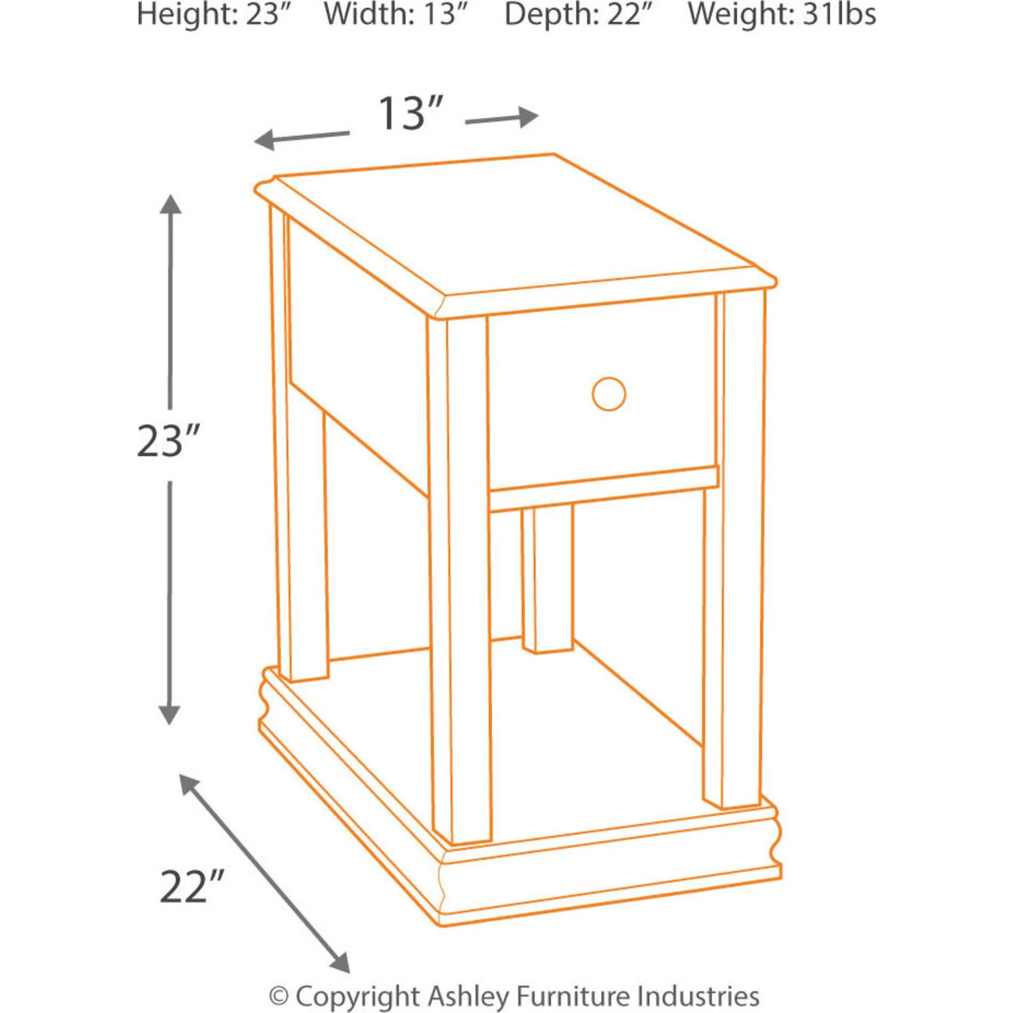 Breegin End Table - Brown - Image 22