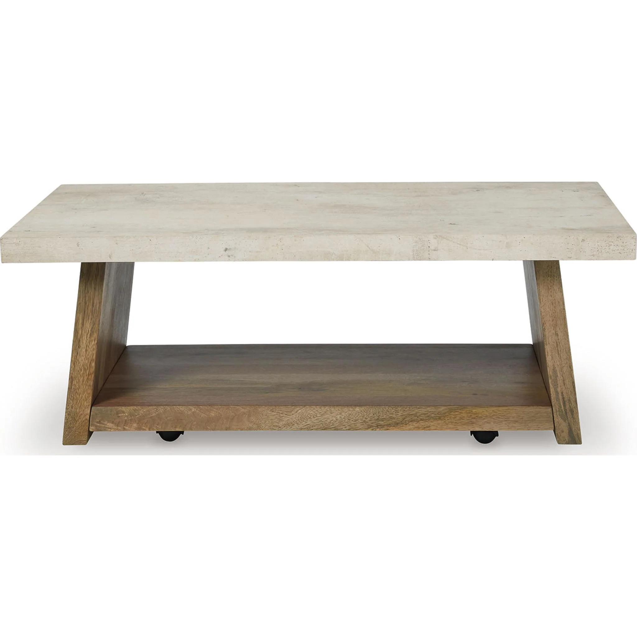 Brendalhouse Coffee Table - Light Brown - Image 7