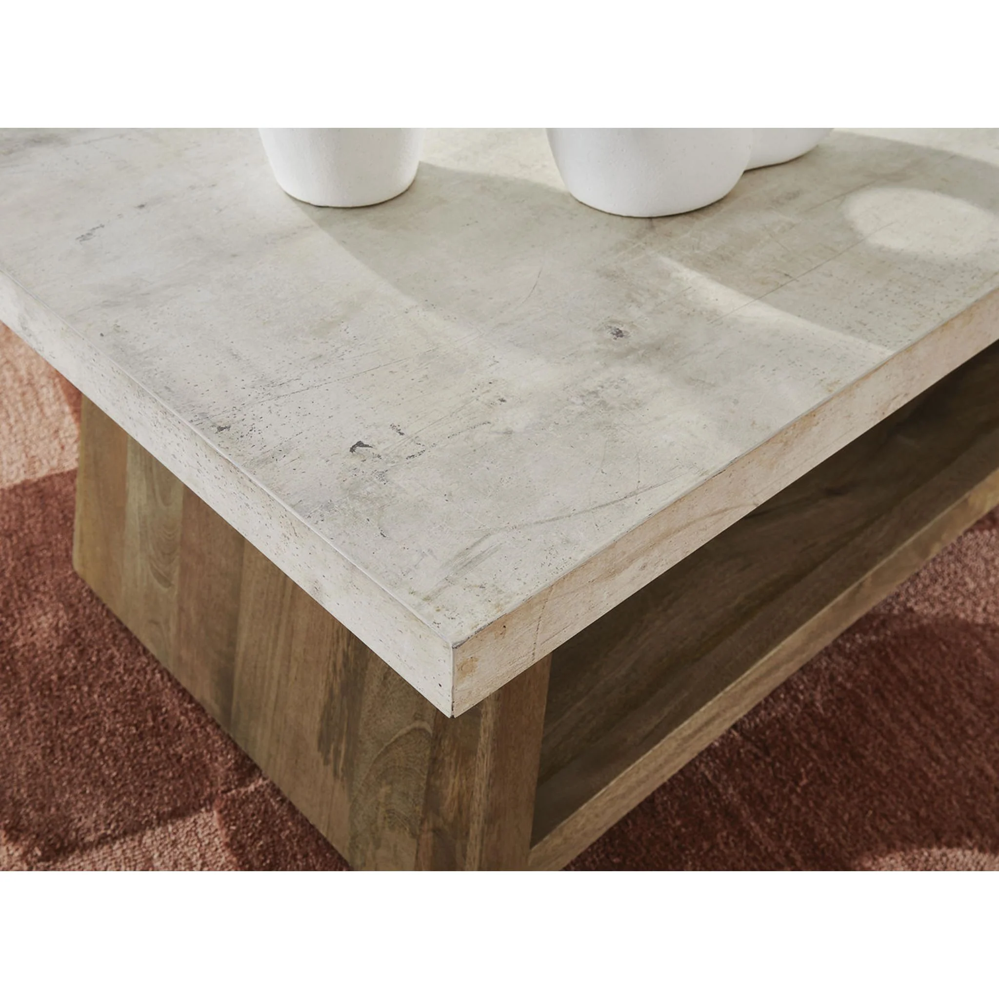 Brendalhouse Coffee Table - Light Brown - Image 9