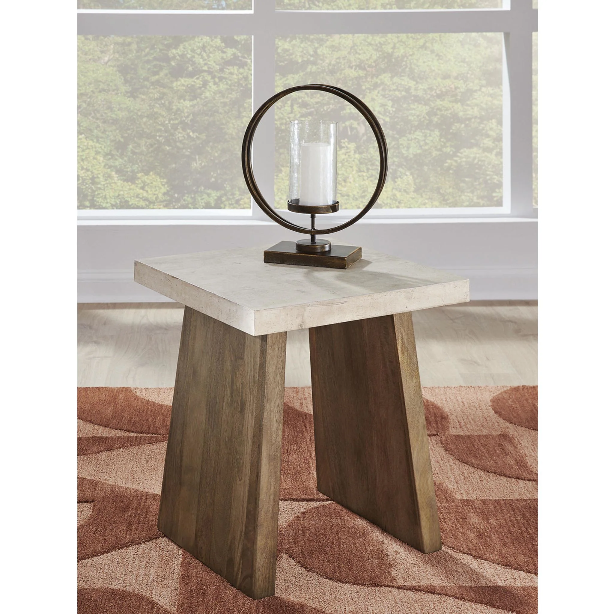 Brendalhouse End Table - Light Brown - Image 3