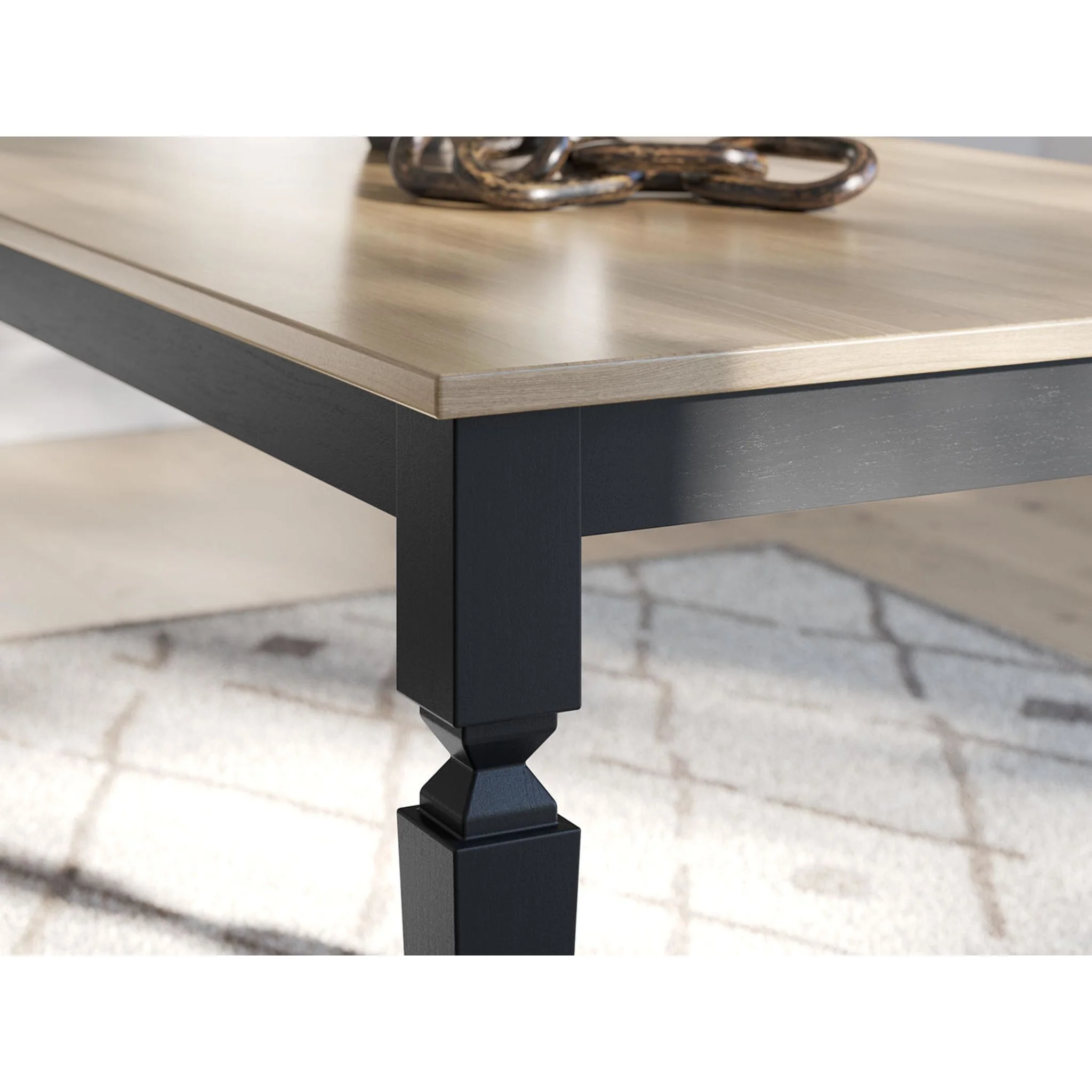 Brenkerton Dining Table - Grayish Brown/Black - (PCD591-25) - Image 5