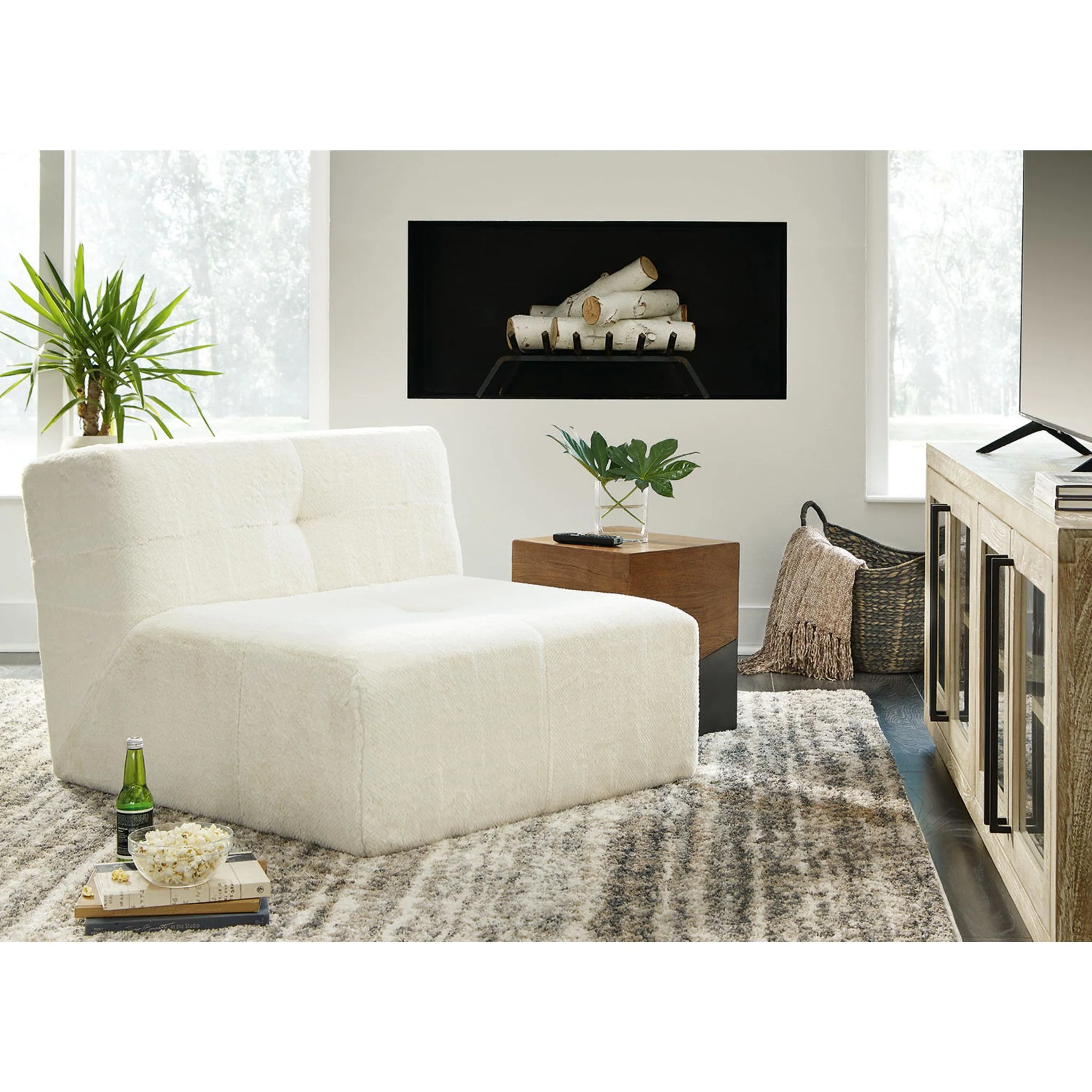Brettner Accent Chair - Ivory - Image 7