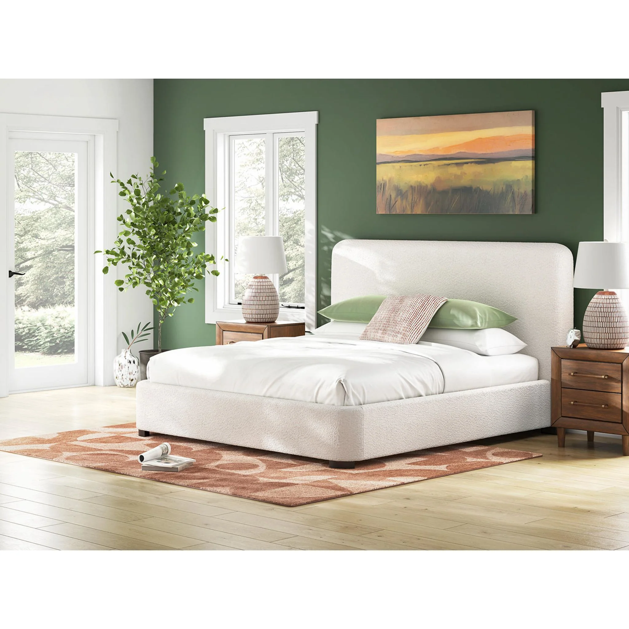 Brintstreet King Upholstered Bed - Beige - Image 12