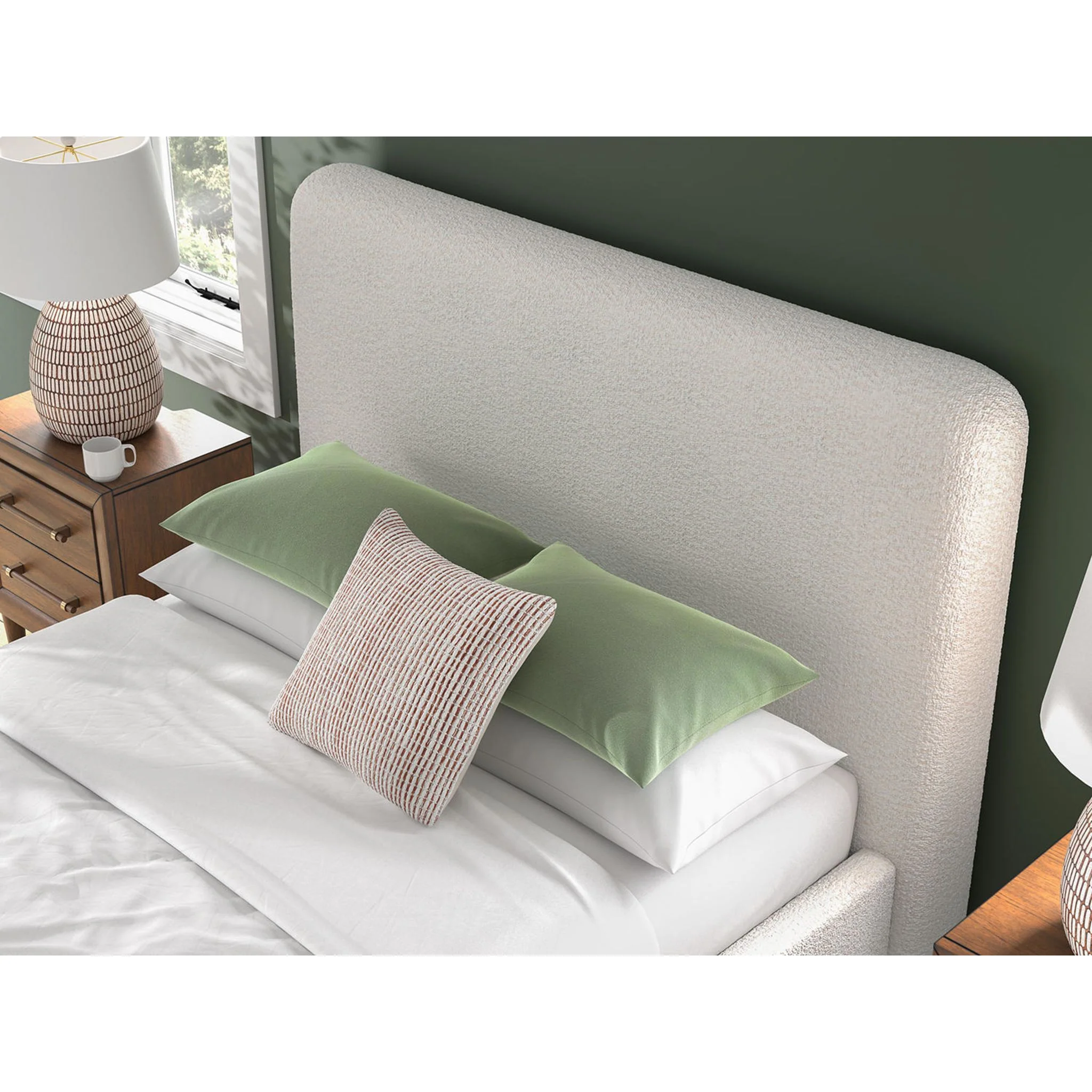 Brintstreet Queen Upholstered Bed - Beige - Image 8