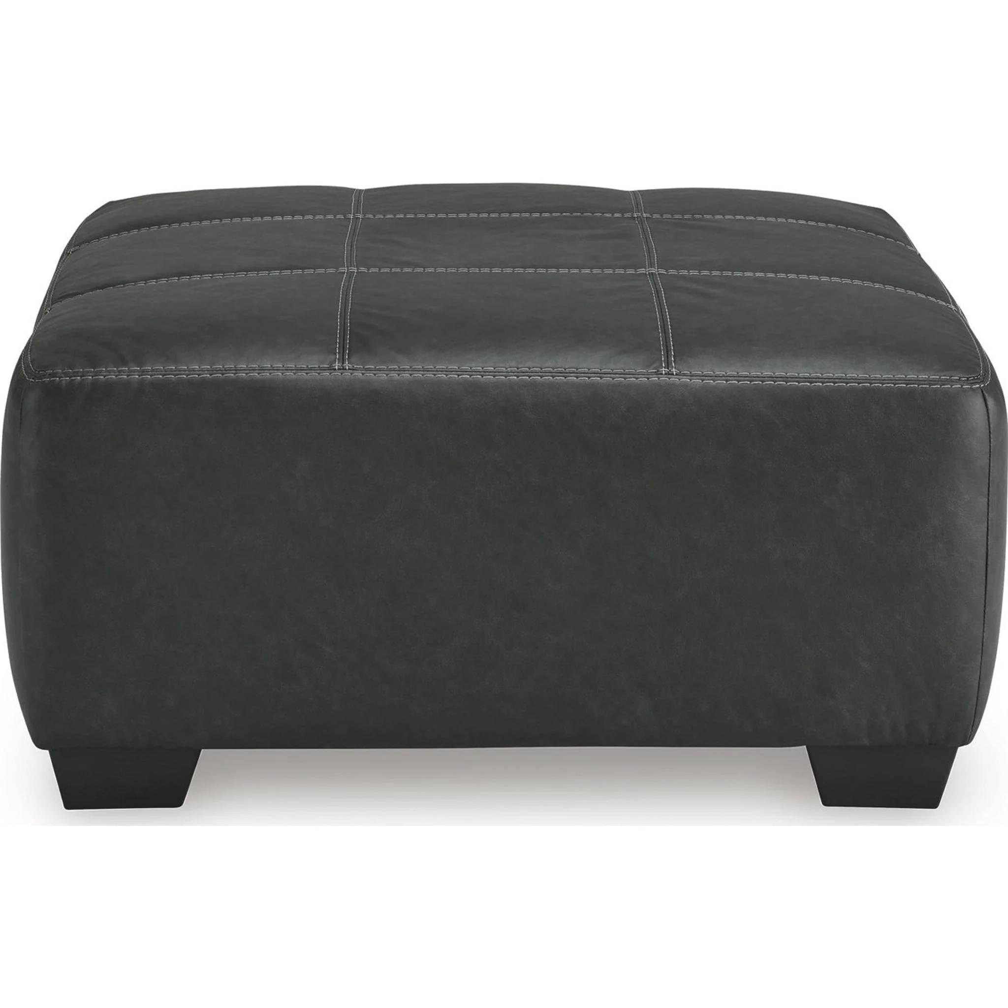 Brixley Pier Oversized Accent Ottoman - Graphite - Image 3