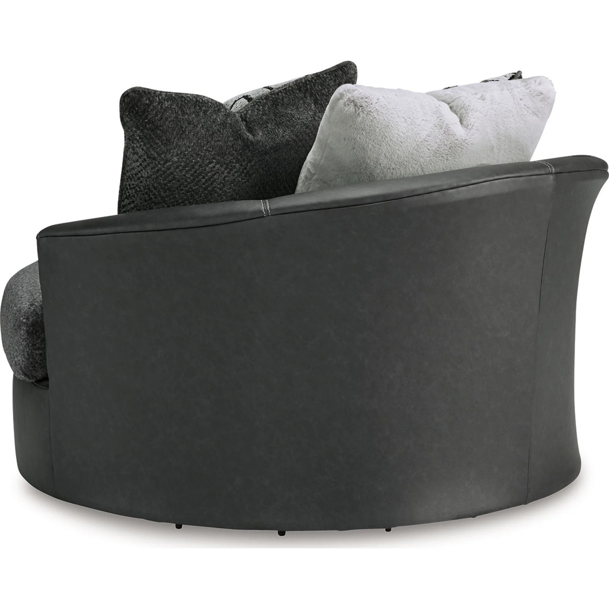 Brixley Pier Swivel Chair - Graphite - Image 5