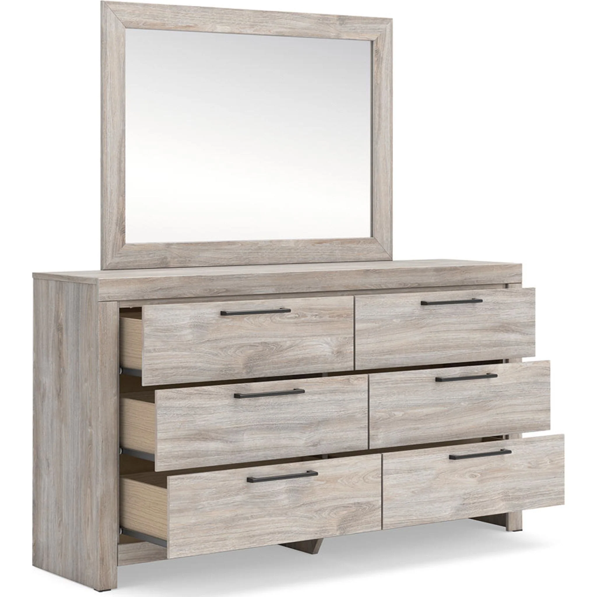 Broachmyn Dresser and Mirror - Gray - Image 3