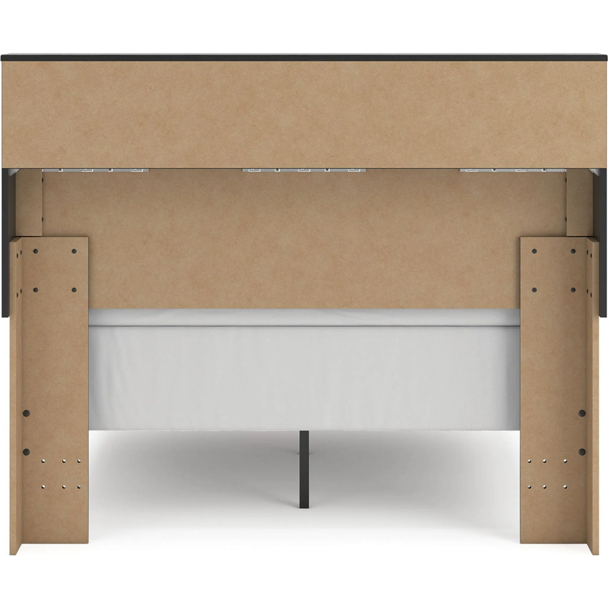 Broachmyn Full Bookcase Bed - Black/Gray - Image 4