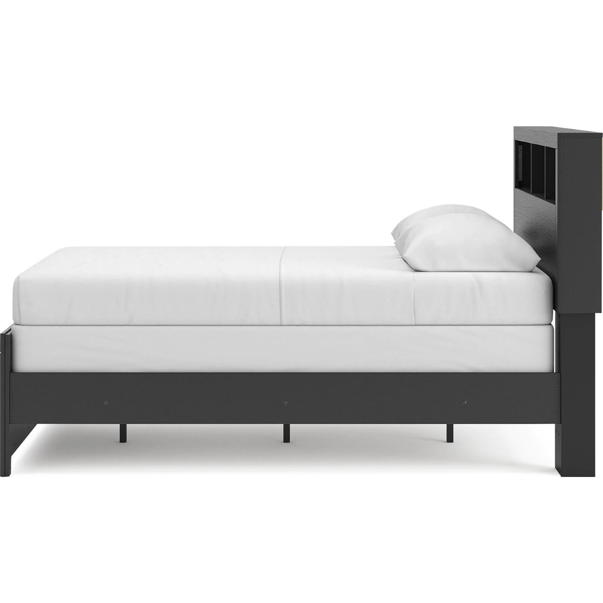 Broachmyn Full Bookcase Bed - Black/Gray - Image 6