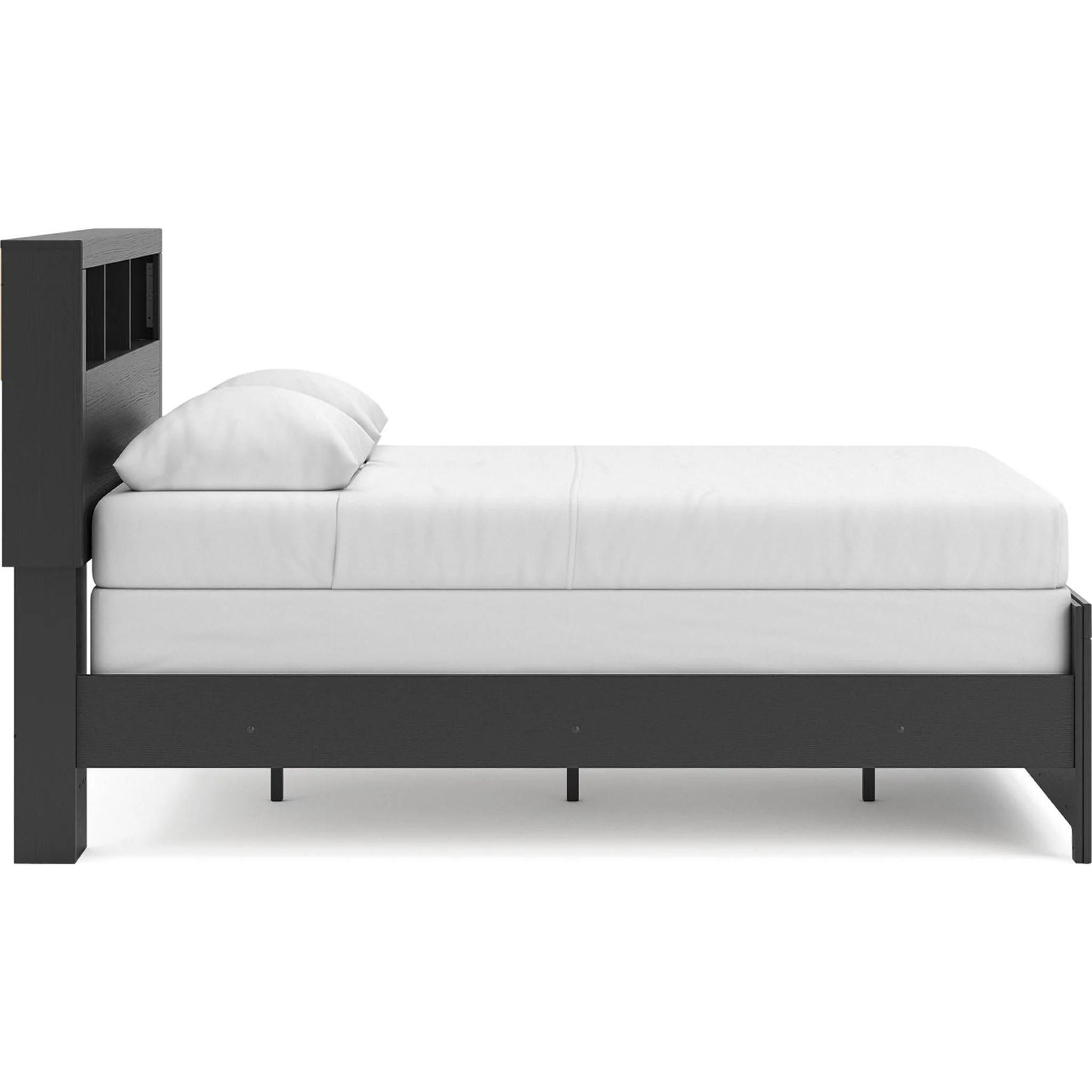 Broachmyn Full Bookcase Bed - Black/Gray - Image 7