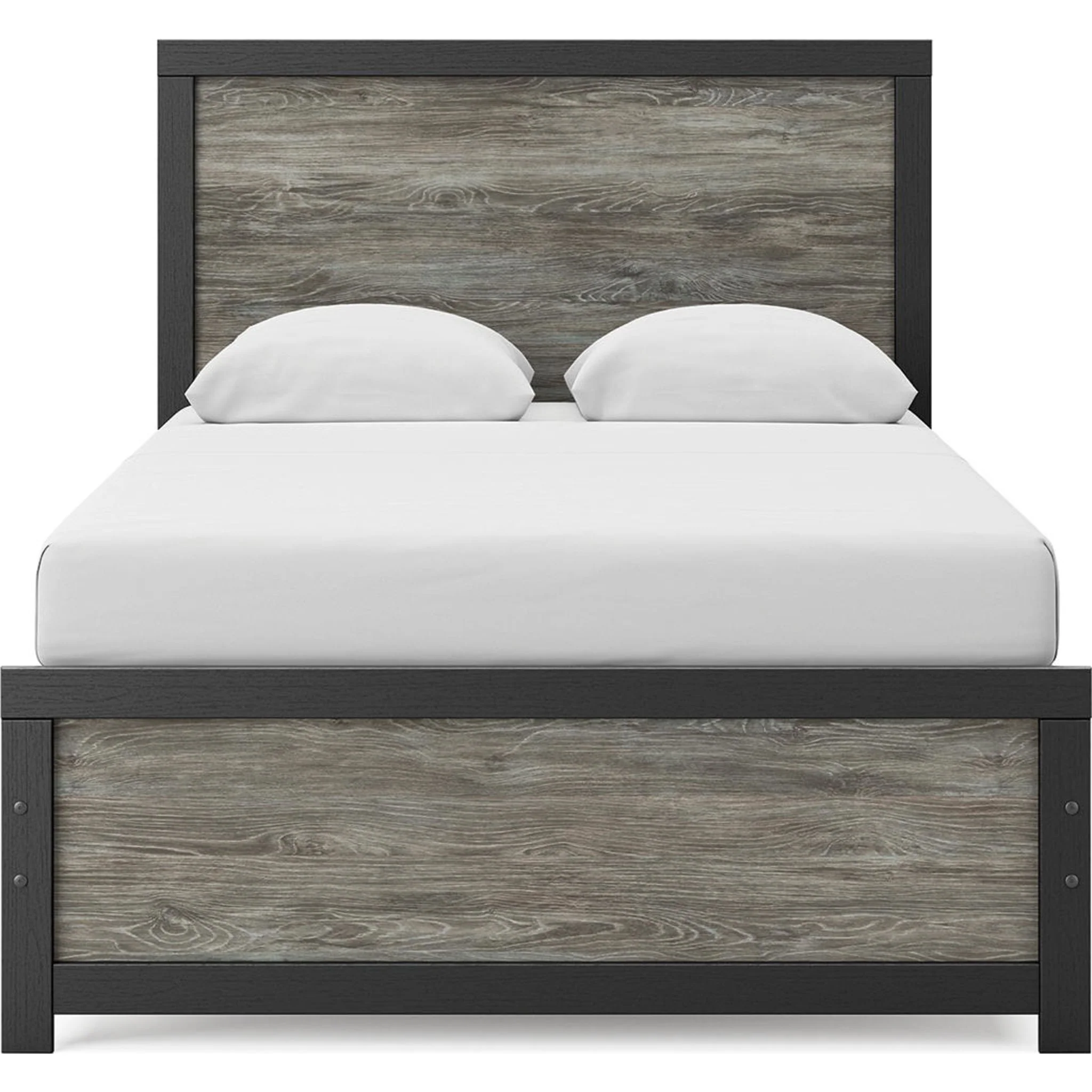 Broachmyn Full Panel Bed - Black/Gray - Image 5